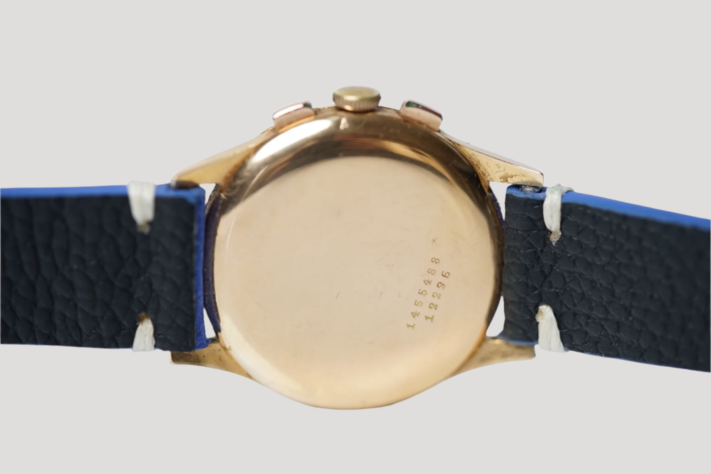 Universal Genève Compax 18k Rose Gold Tricompax Chronograph Moonphase Calendar 12266