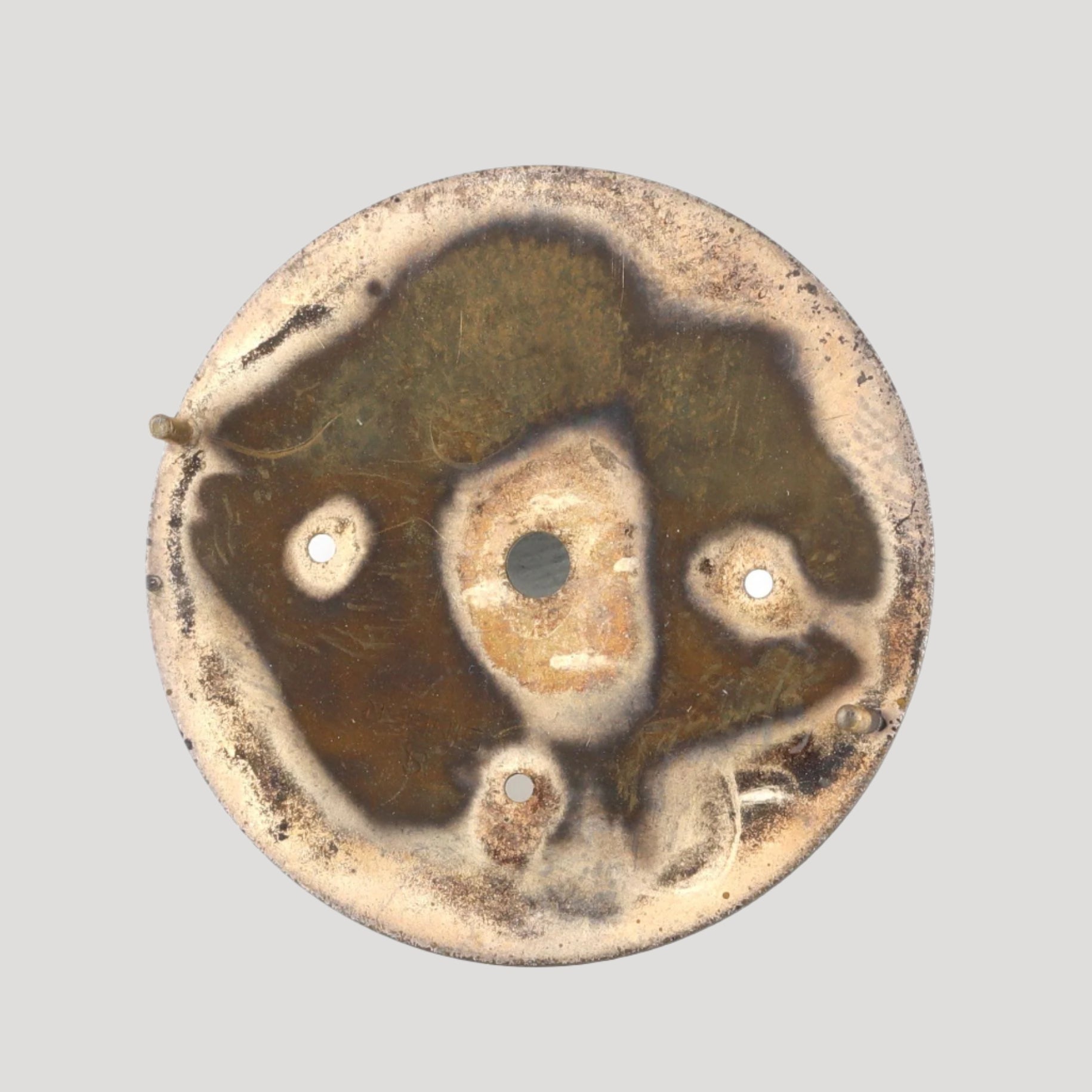 Universal Genève Rare Two-tone reverse panda Dial cadran zifferblatt NOS