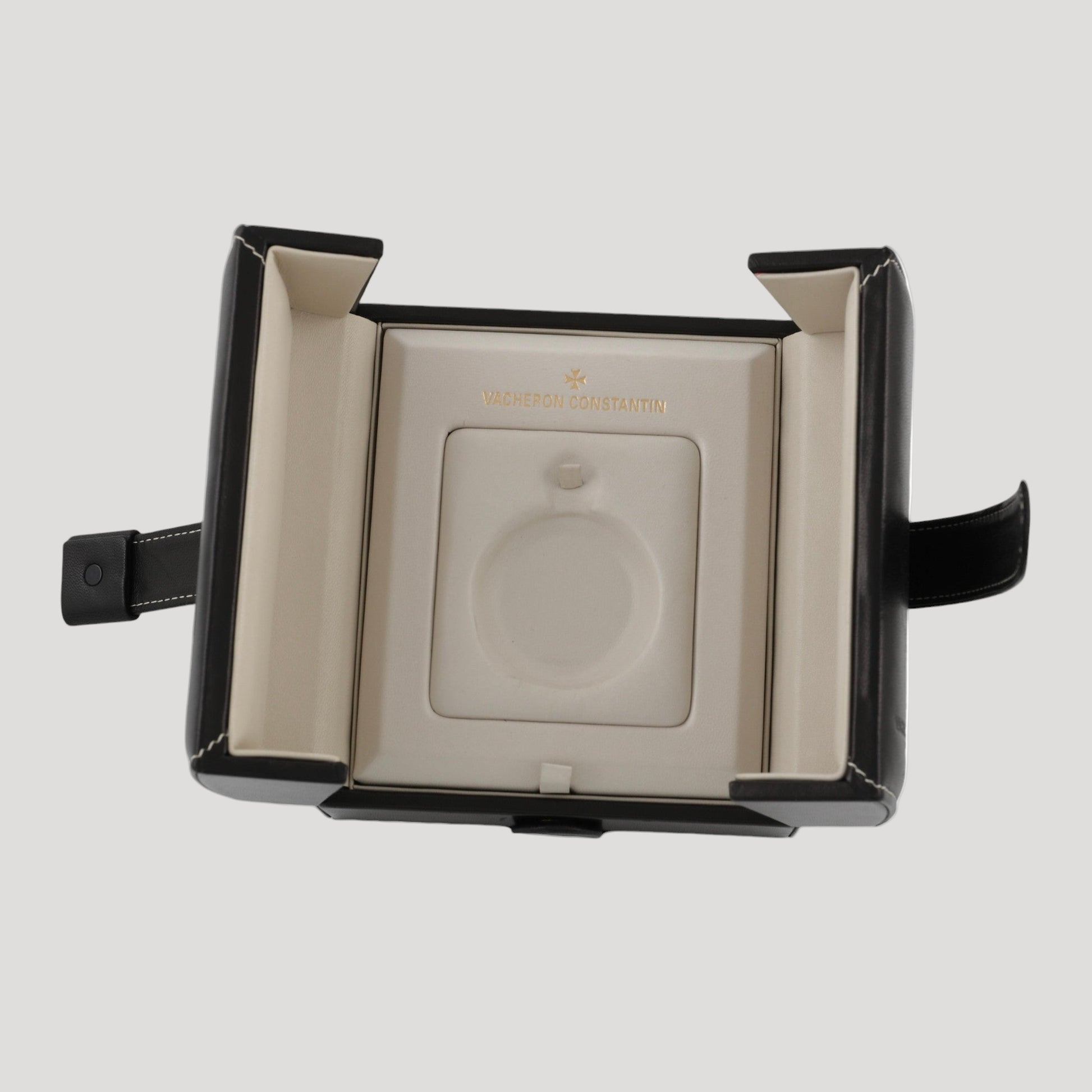 Vacheron Constantin Black Leather Pocket Watch Case Box / Schachtel /Boite / Scatola