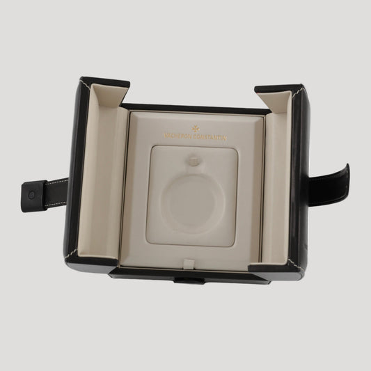 Vacheron Constantin Black Leather Pocket Watch Case Box / Schachtel /Boite / Scatola