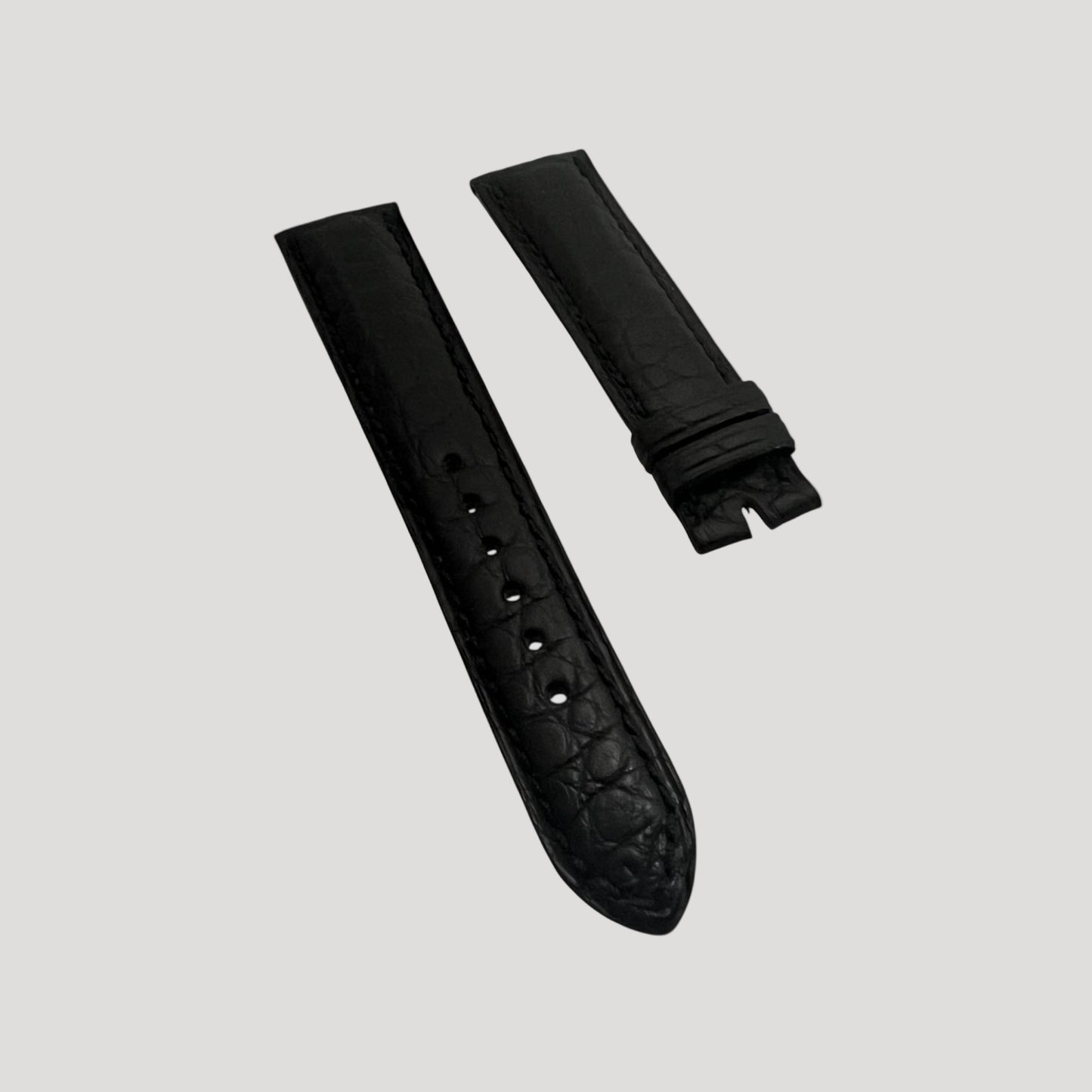 Vacheron Constantin New Black Croco Leather Bracelet/Band/Strap