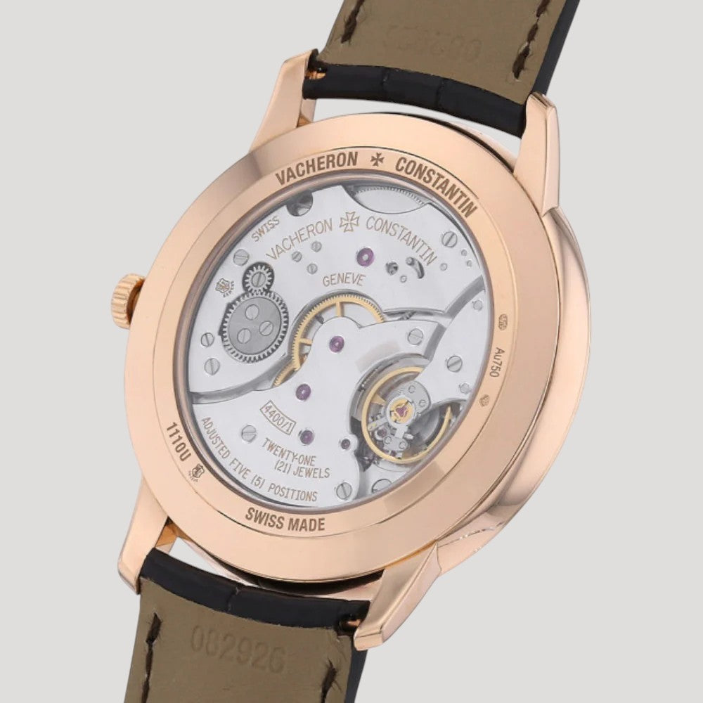 Vacheron Constantin Patrimony 42mm Rose Gold 1110U/000R-B085 New Full Set