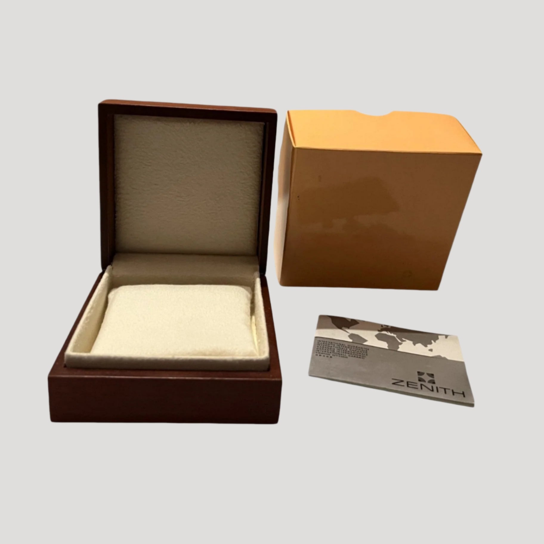 Zenith El Primero Vintage Wood Box