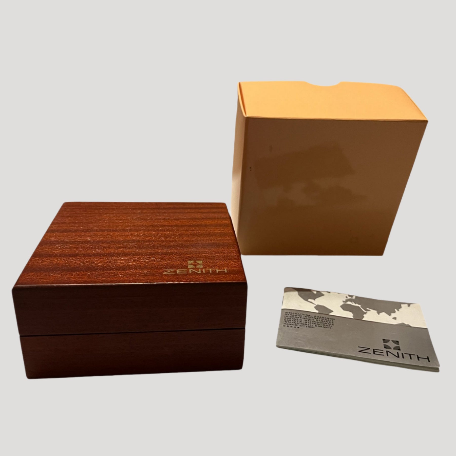 Zenith El Primero Vintage Wood Box