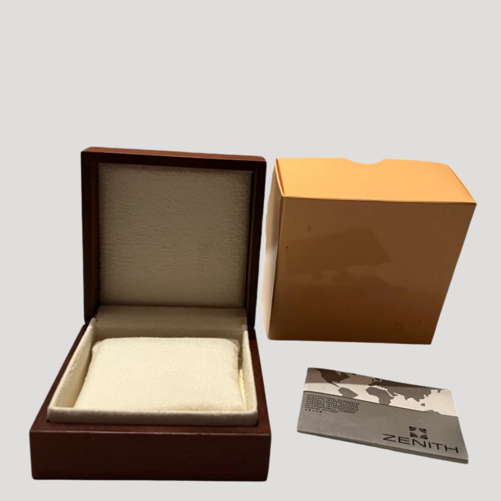 Zenith El Primero Vintage Wood Box