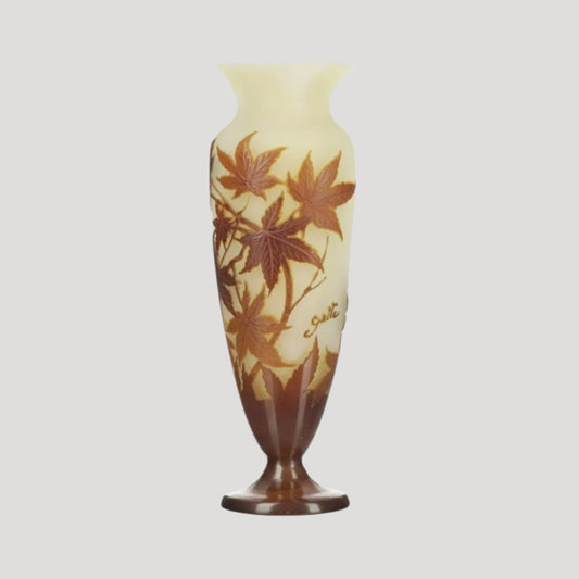 Émile Gallé (1846–1904, multi-layered glass Vase