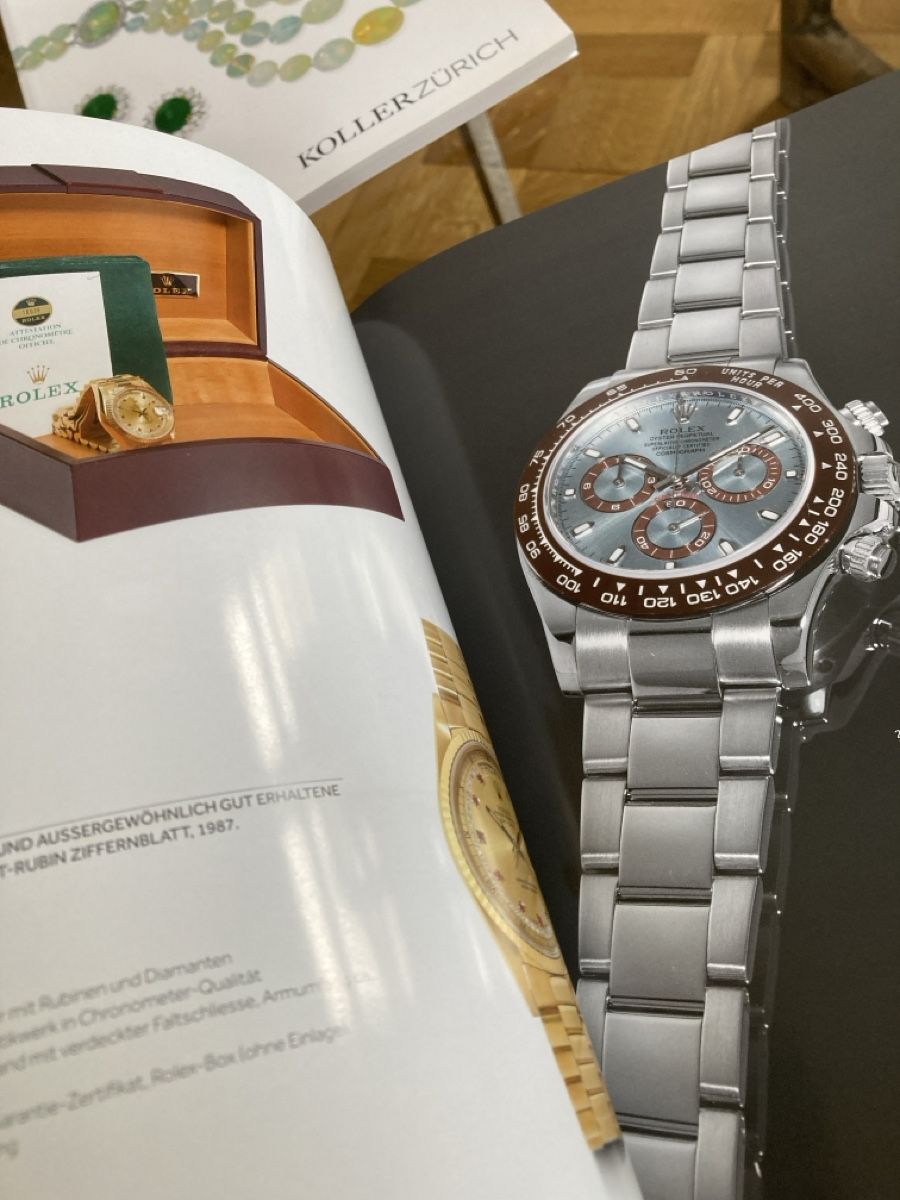 Koller Auction New Catalog Catalogue Rare on Rolex Patek Audemars