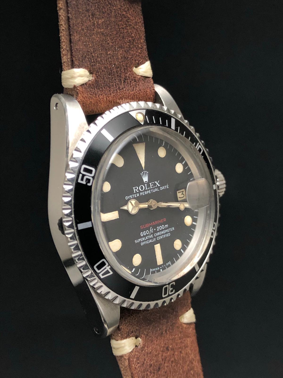 Rolex Submariner Vintage Submariner Red Ref. 1680 Patina Dial