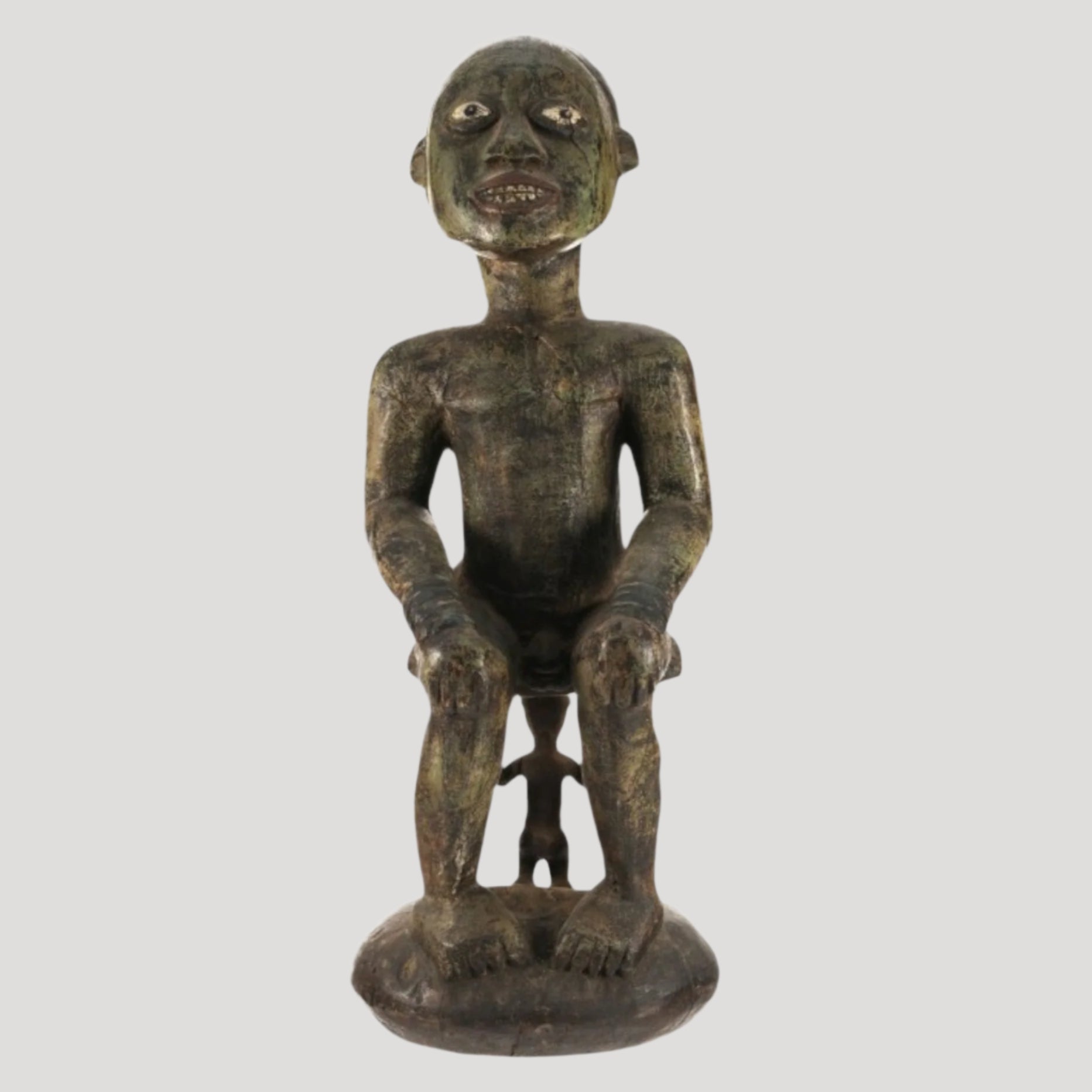 big africain  statue fine art christies