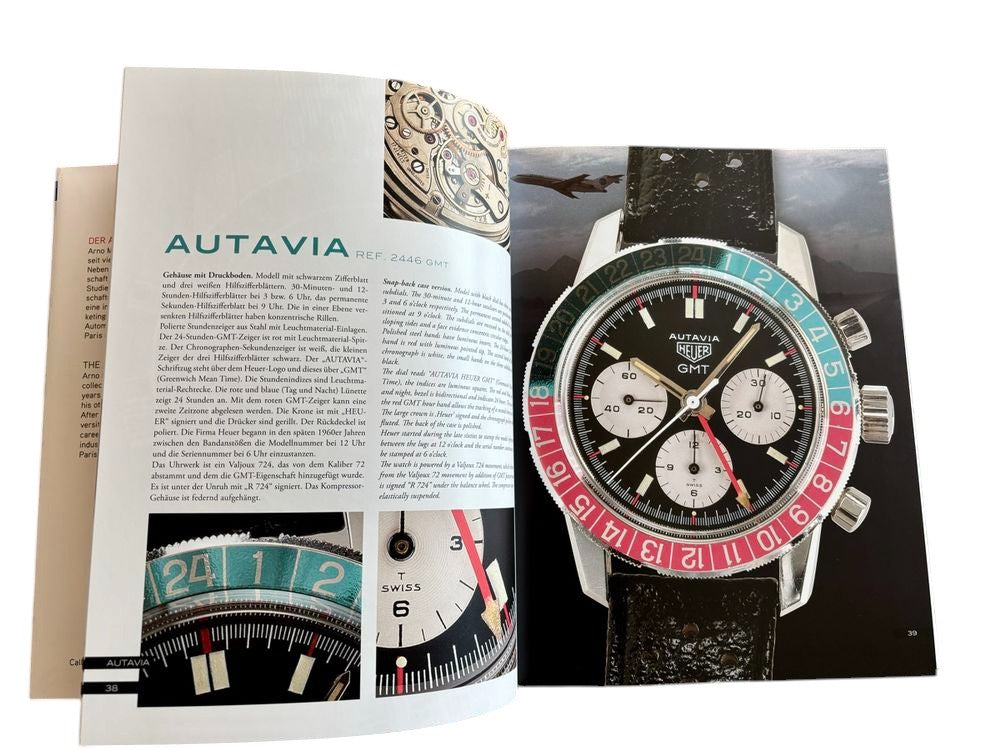 Heuer Book Chronographs German & English by Bernd Haslinger