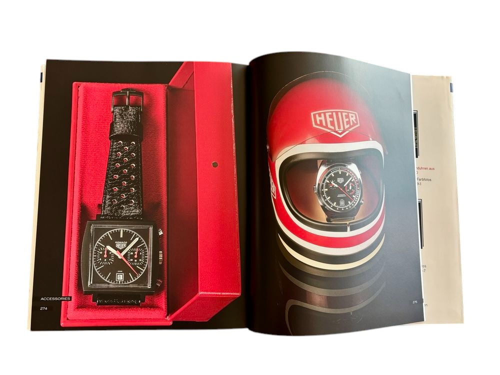 Heuer Book Chronographs German & English by Bernd Haslinger
