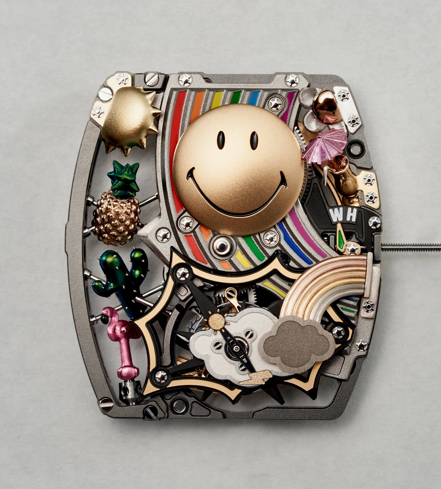 Richard MiIle RM 88. Smiley automatic tourbillon New Full Set Limited Ed to 50