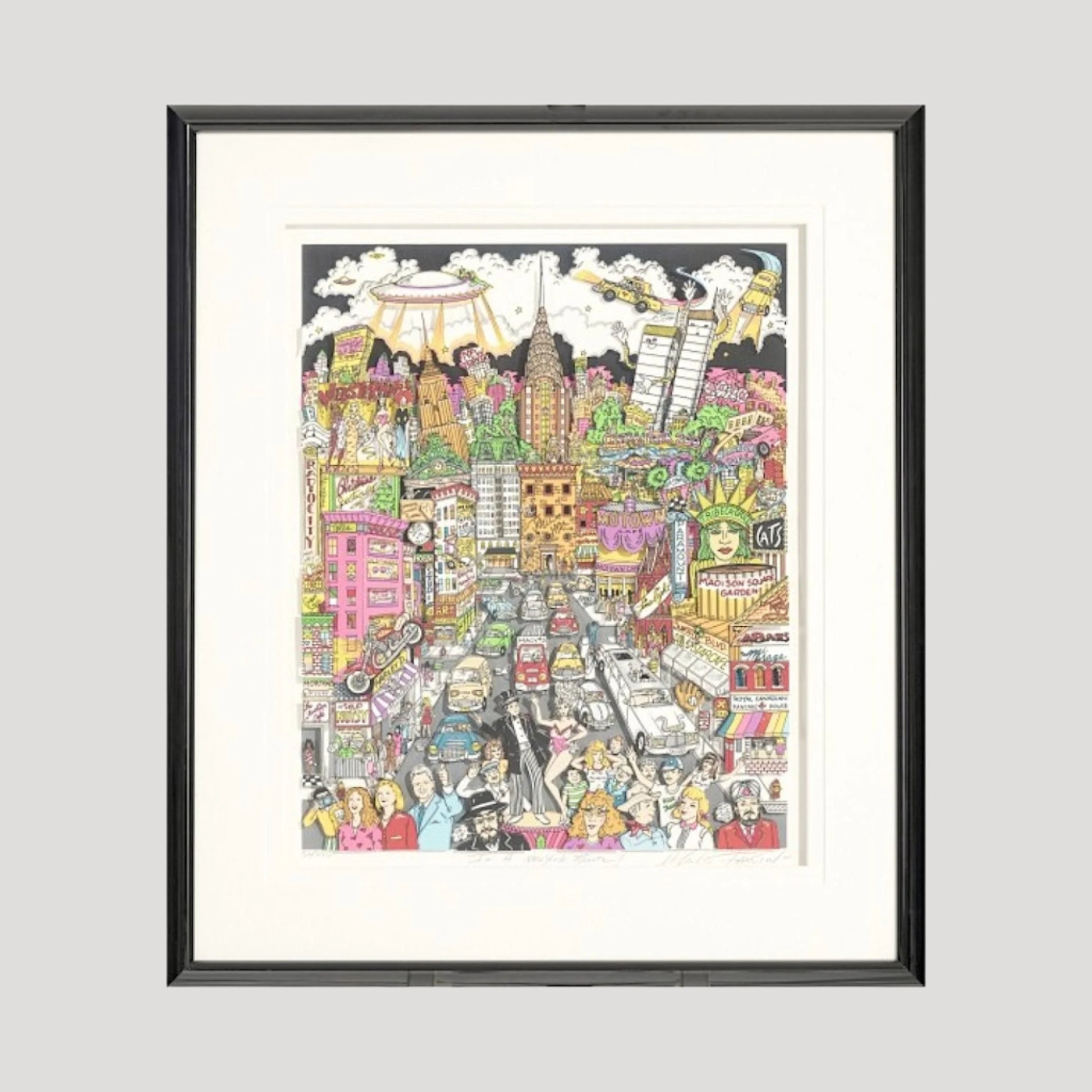 charles-fazzino-1955-new-york-minute-1997-lithographie-signee-titree-numerotee-350-crayon