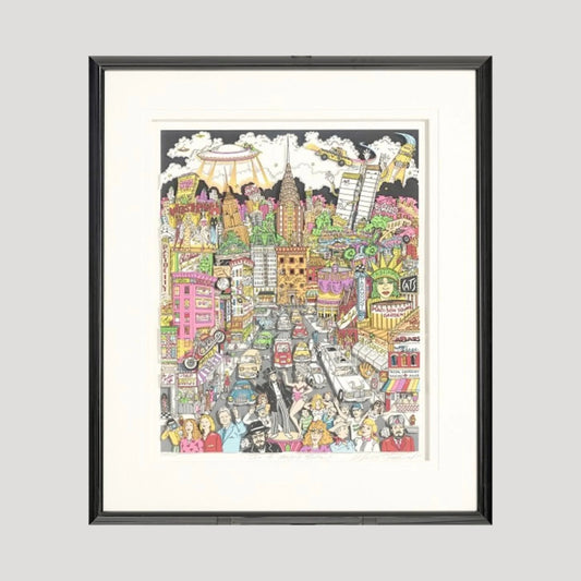 charles-fazzino-1955-new-york-minute-1997-lithographie-signee-titree-numerotee-350-crayon