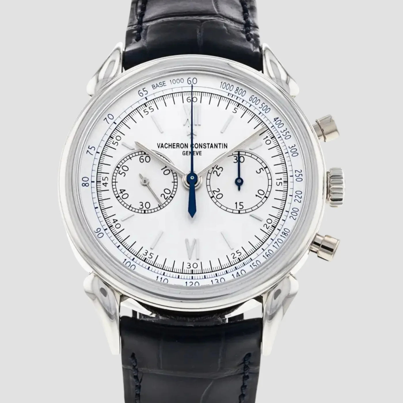 Vacheron Constantin Les Historiques 1955 Cornes de Vache Platinum RARE 5000H/000P-B058 New Full.Set