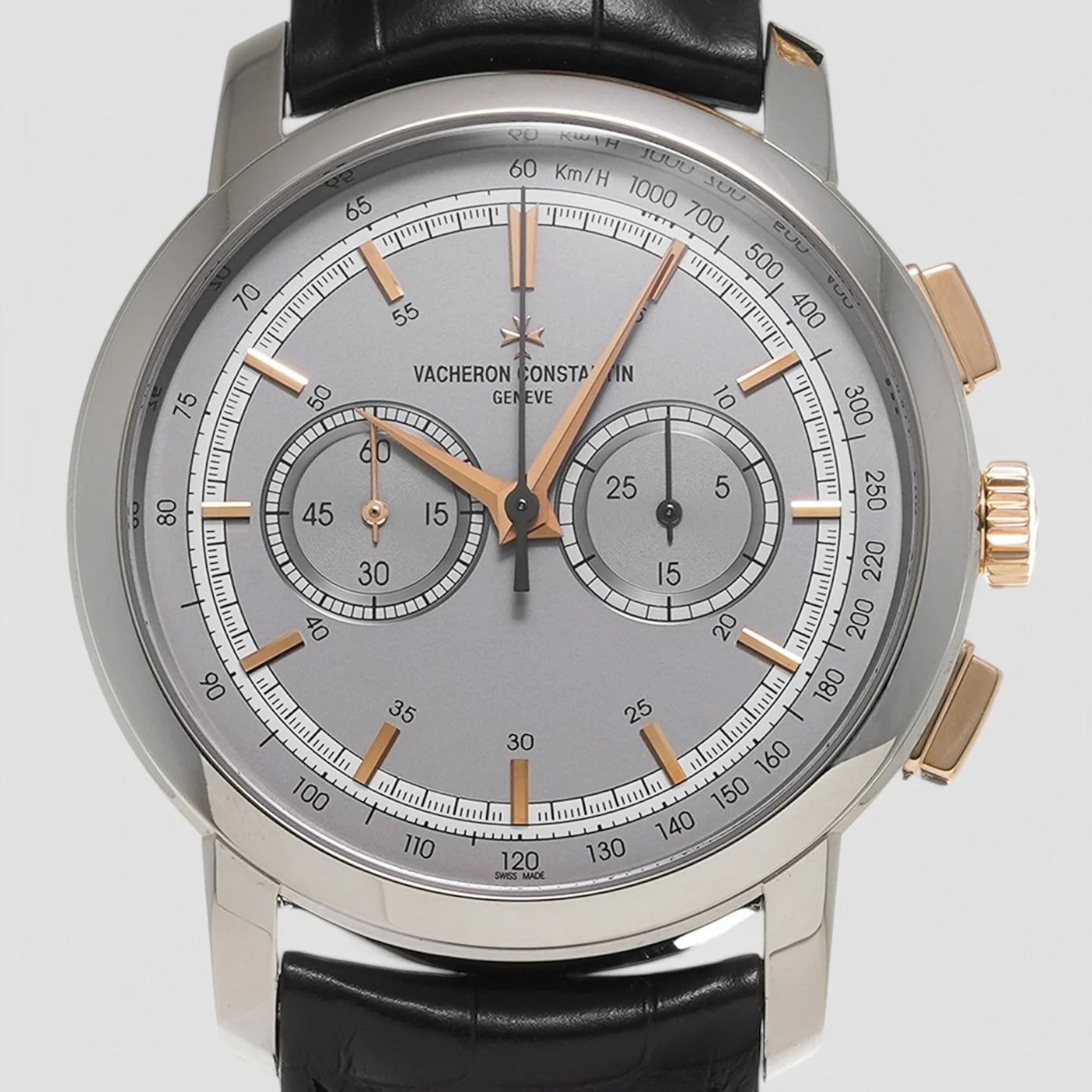 Vacheron Constantin Traditionnelle Chronograph 47192/000B-9828 New Full Set