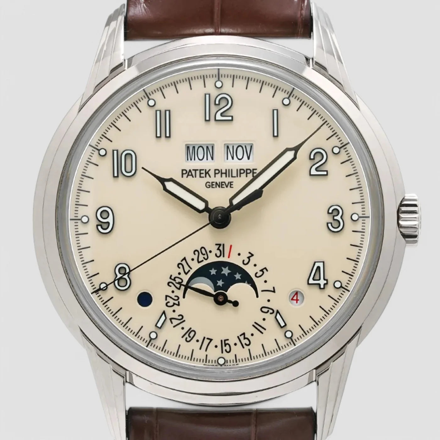 Patek Philippe Perpetual Calendar Grand Complication 18K White Gold 5320G-001 New Full Set