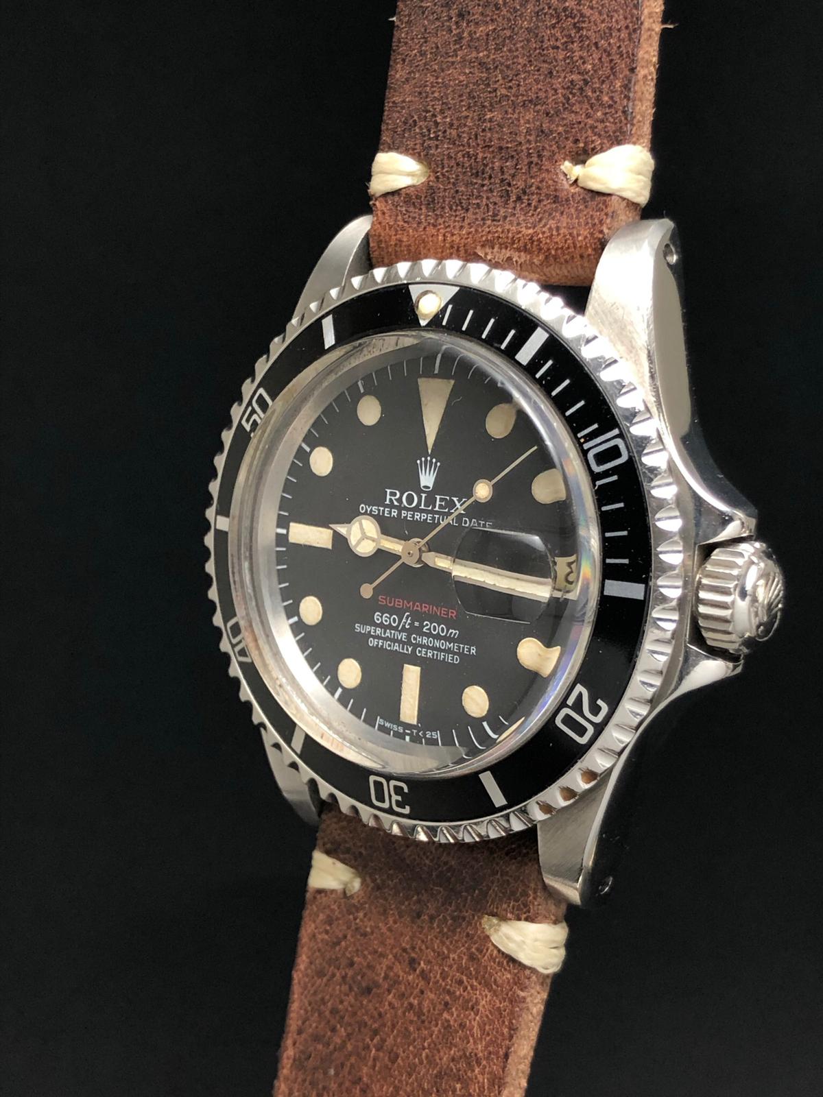 Rolex Submariner Vintage Submariner Red Ref. 1680 Patina Dial