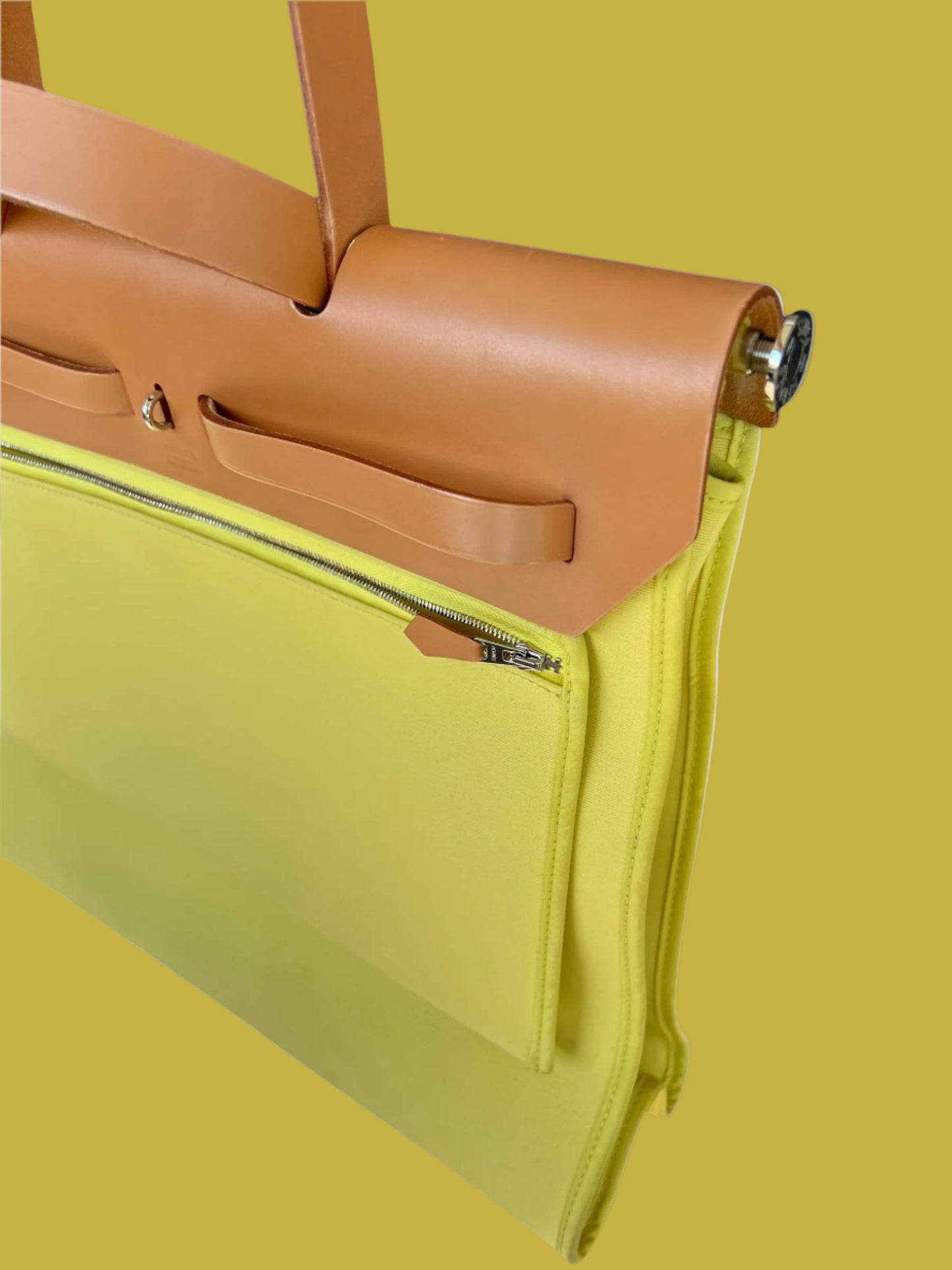 Hermes lime summer bag / sac / tasche