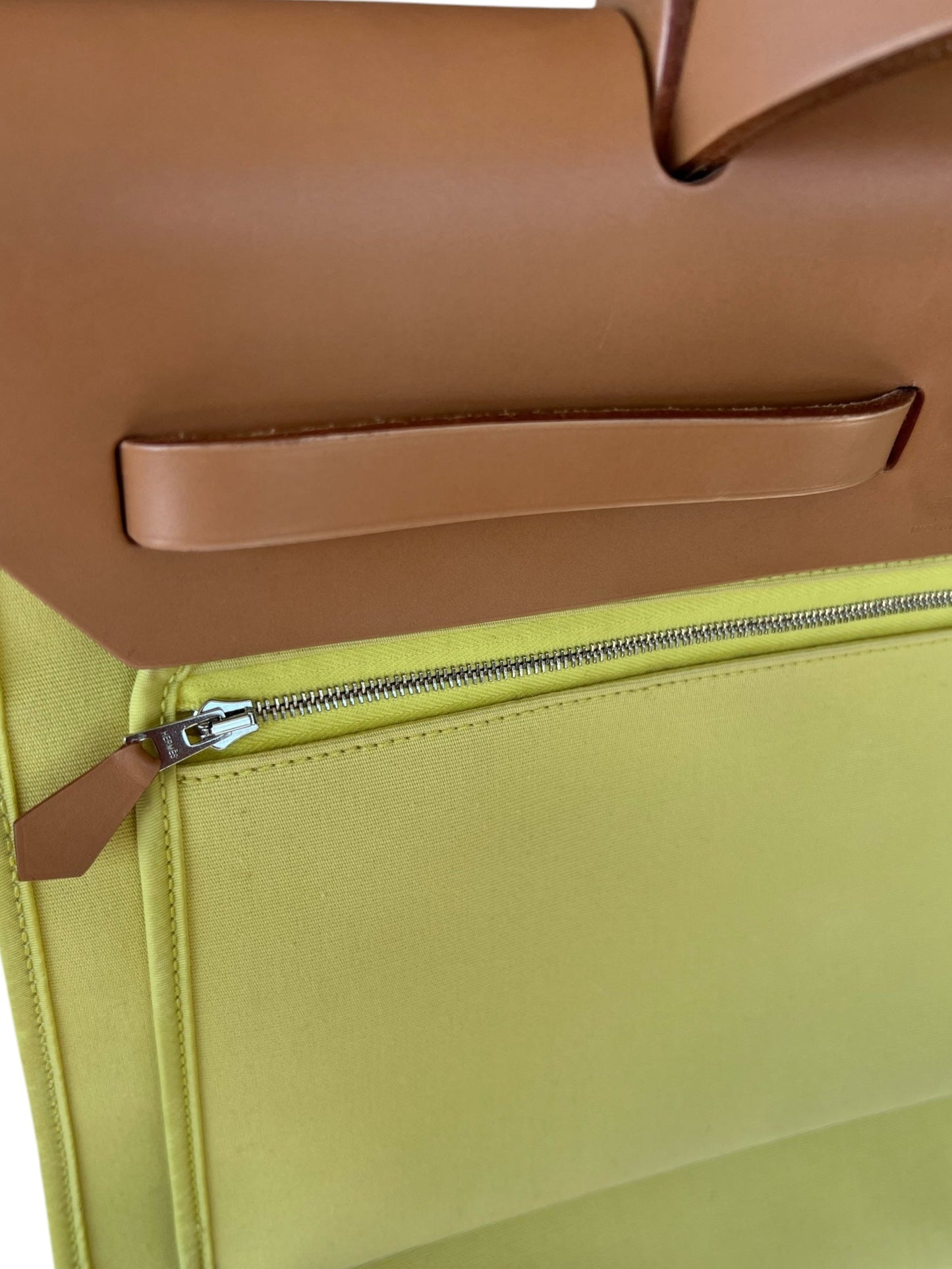 Hermes lime summer bag / sac / tasche