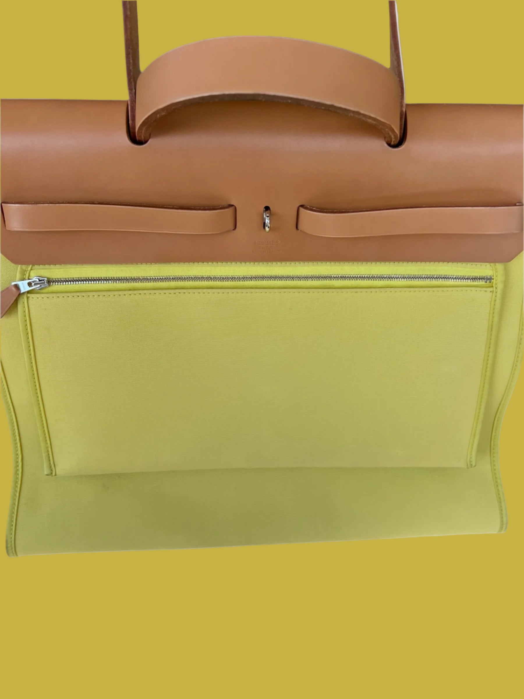 hermes lime bag