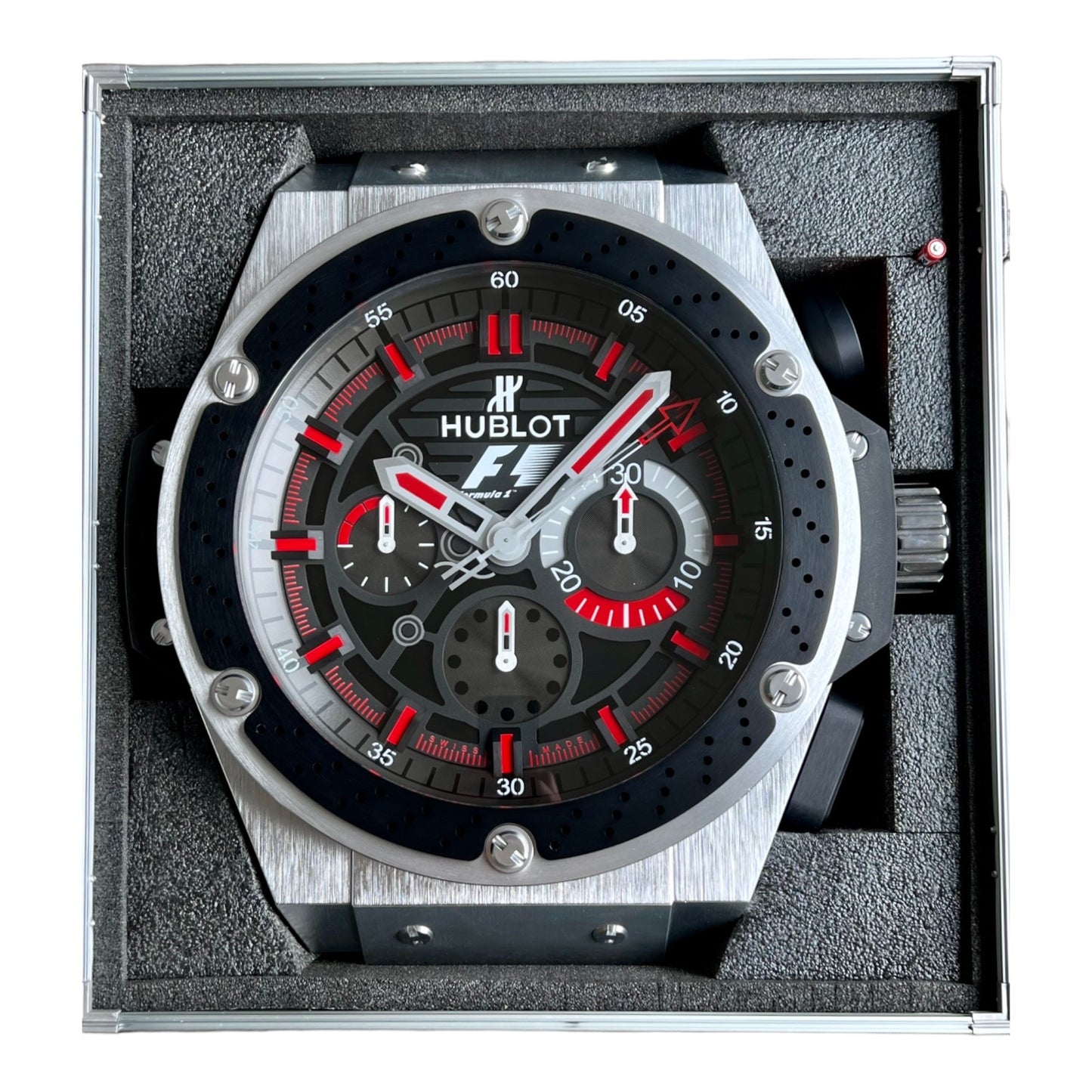 Hublot Official F1 XXL Paddock Limited Edition Wall Clock New Rare'