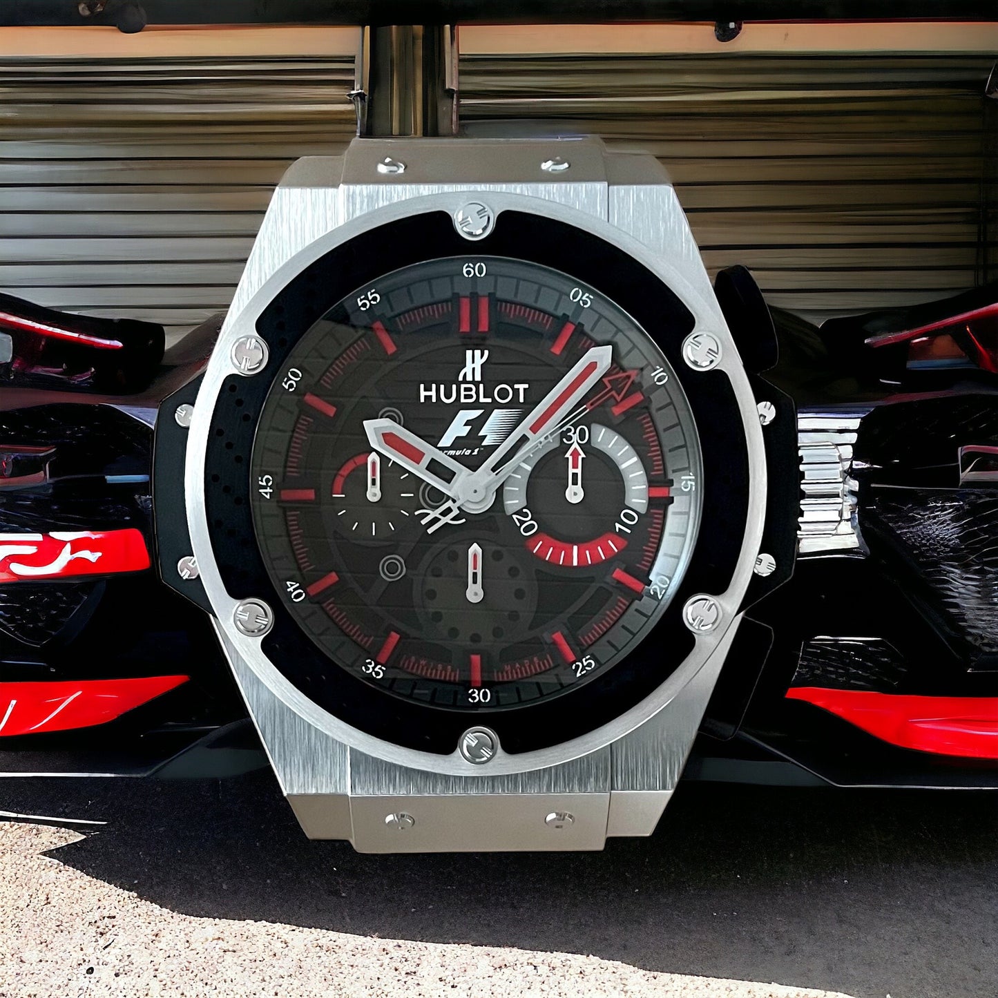 Hublot Official F1 XXL Paddock Limited Edition Wall Clock New Rare'