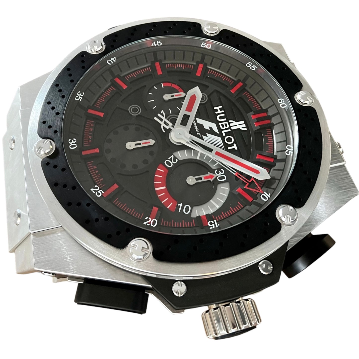 Hublot Official F1 XXL Paddock Limited Edition Wall Clock New Rare'