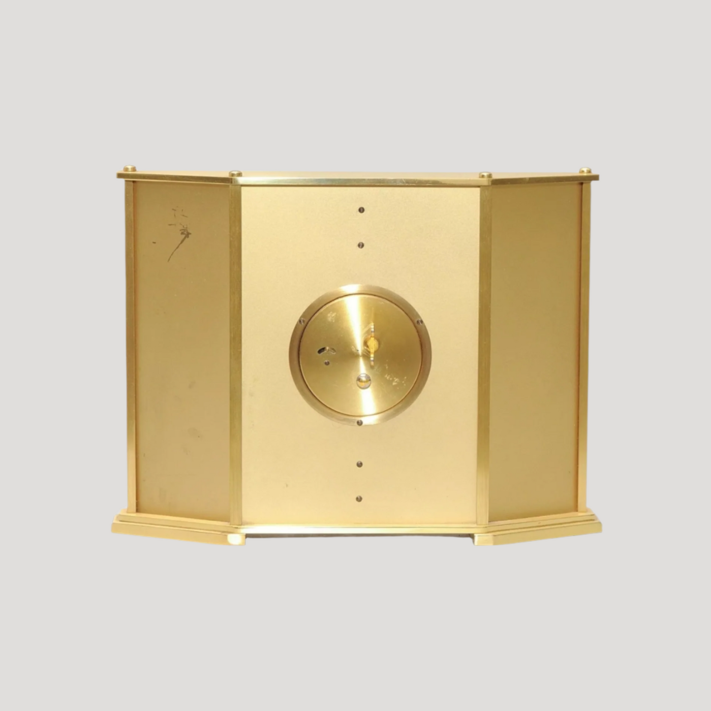 Jaeger-LeCoultre 8 Days Table Clock Horloge ca 1960 with Oriental Dancing Theme One of One