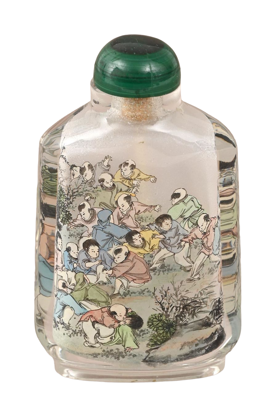 Handpainted Snuff bottle Collector Rare