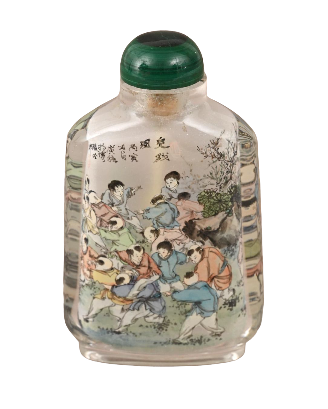 Handpainted Snuff bottle Collector Rare