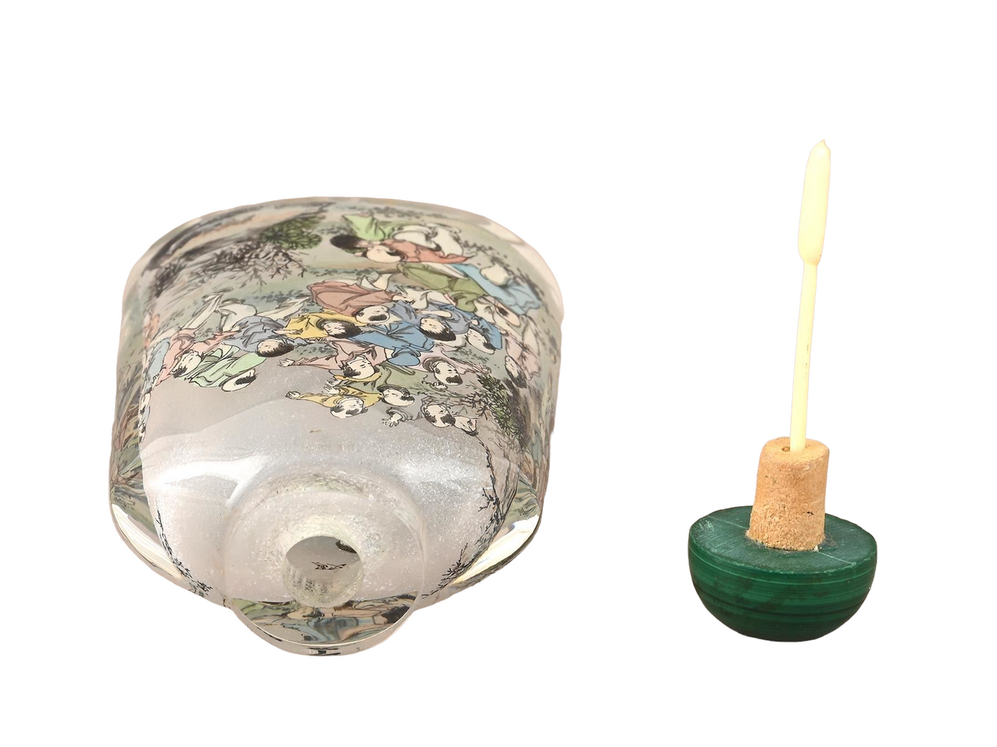 Handpainted Snuff bottle Collector Rare