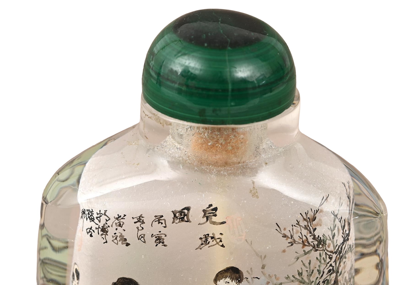 Handpainted Snuff bottle Collector Rare