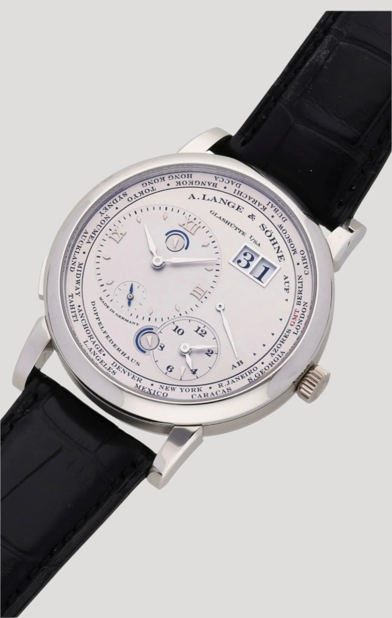 A. Lange & Söhne Platinum World Time Ref. 116.025