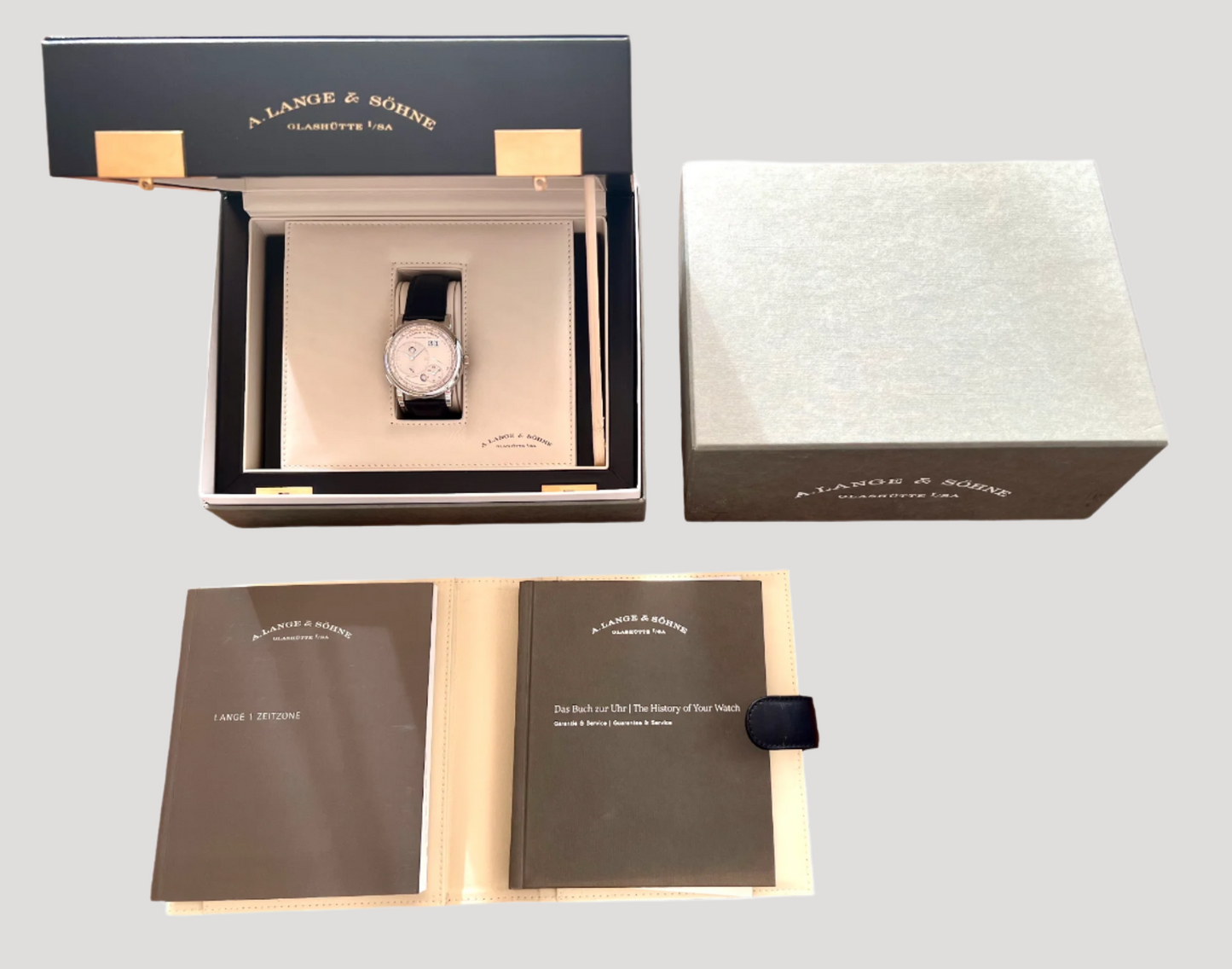 A. Lange & Söhne Platinum World Time Ref. 116.025