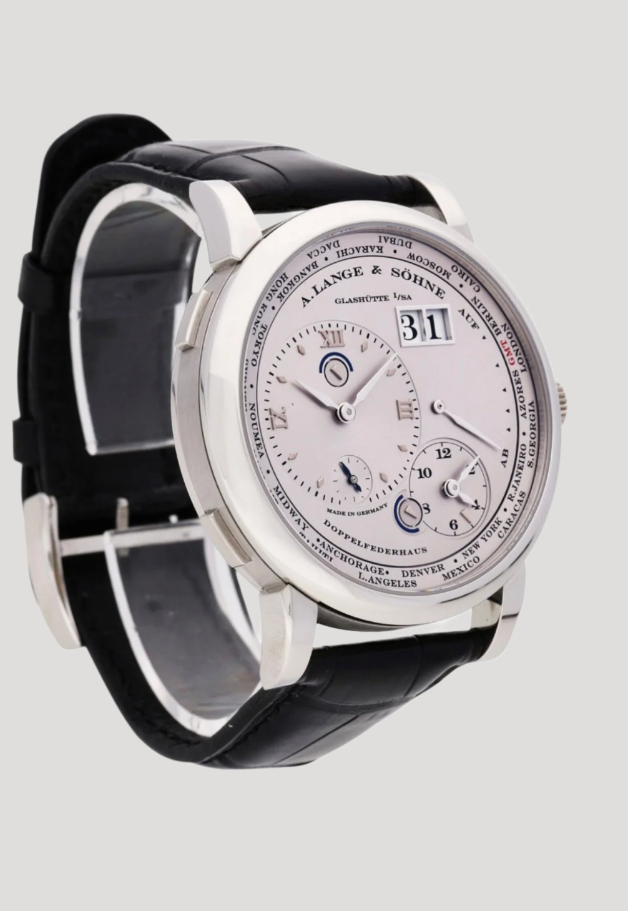 A. Lange & Söhne Platinum World Time Ref. 116.025