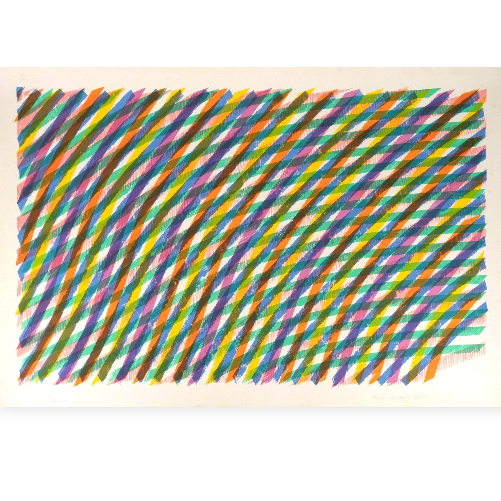 lithograph signed Piero DORAZIO fine art