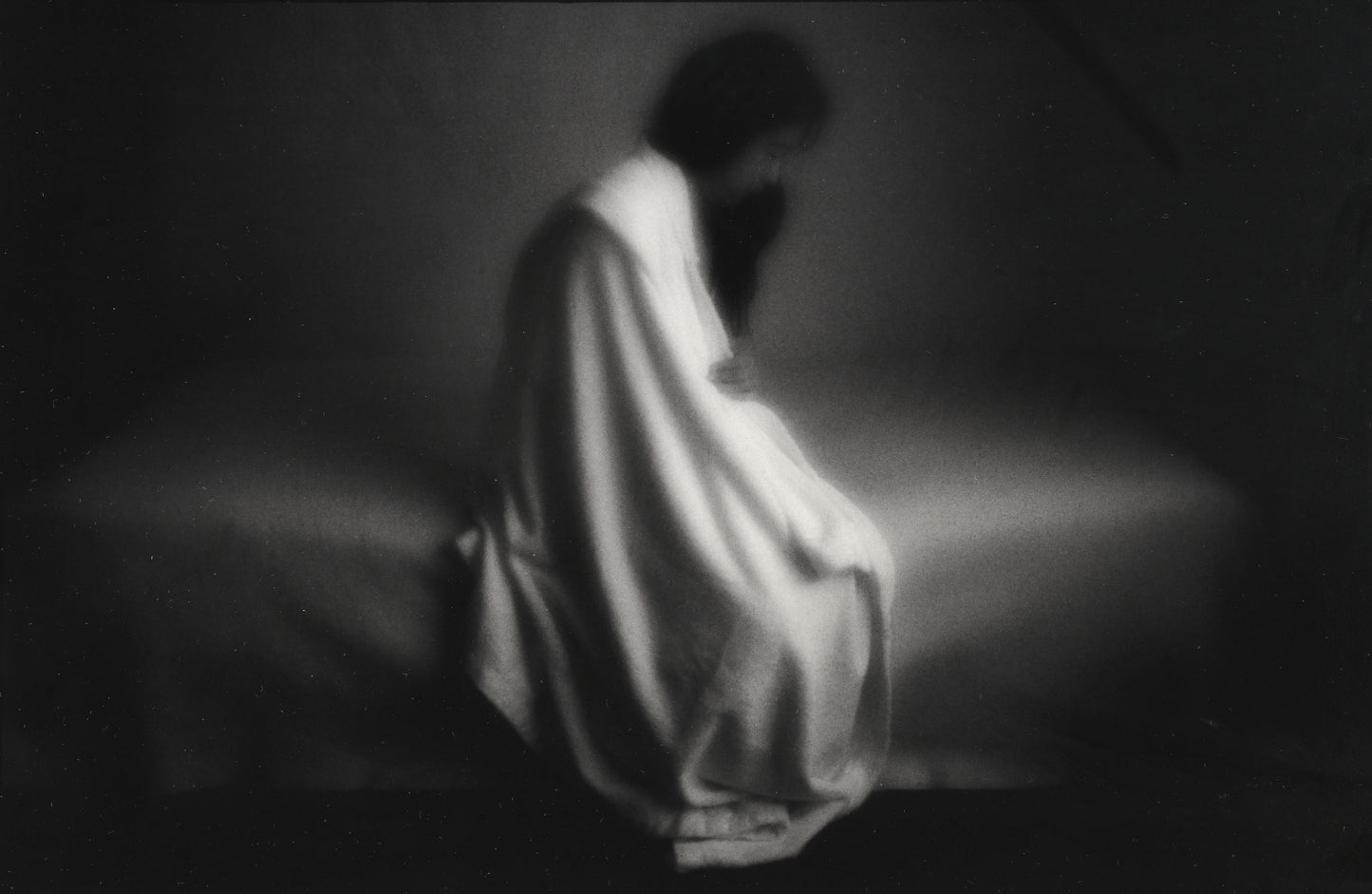 David Hamilton (1933-2016),"Le peignoir blanc - Tokyo", 1975, signed Photograph