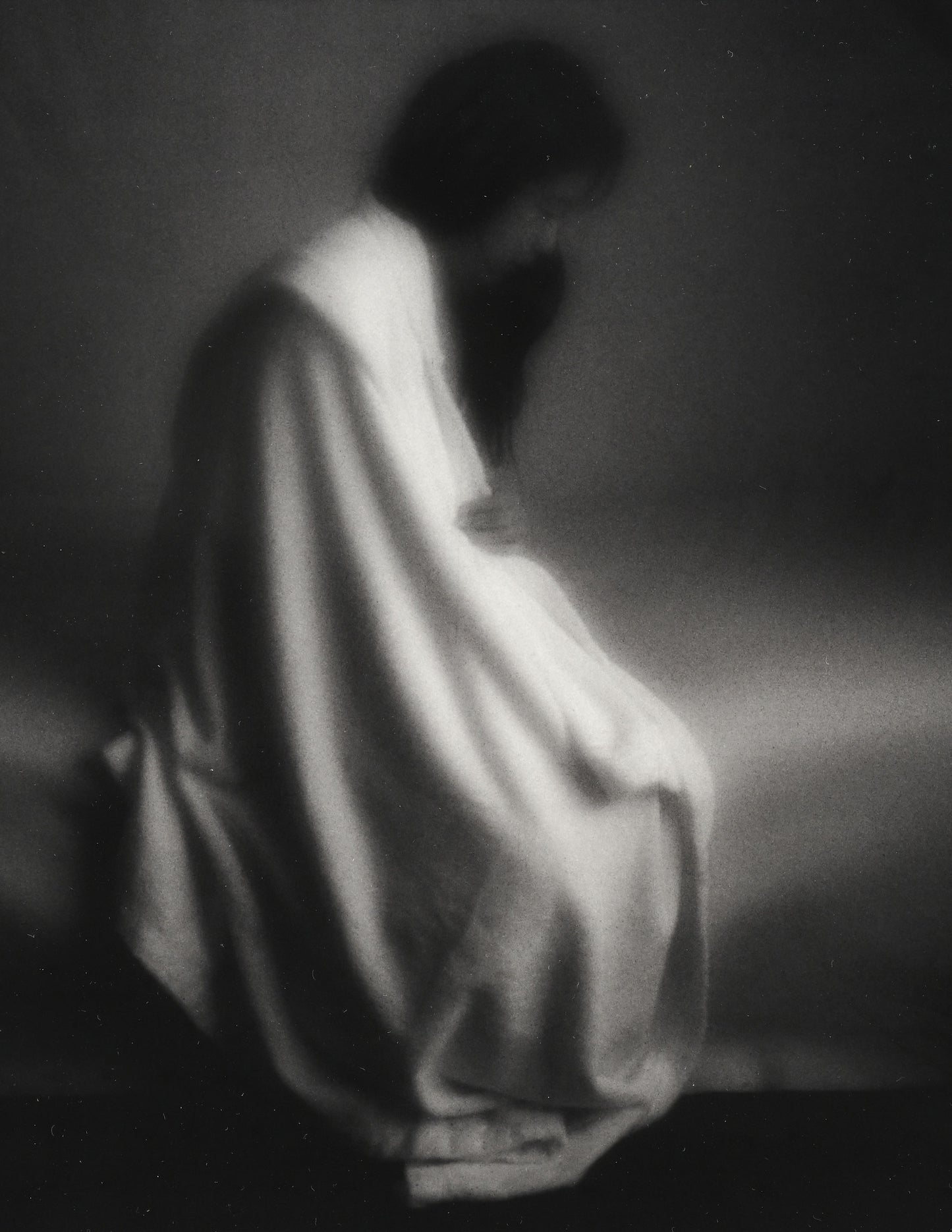 David Hamilton (1933-2016),"Le peignoir blanc - Tokyo", 1975, signed Photograph