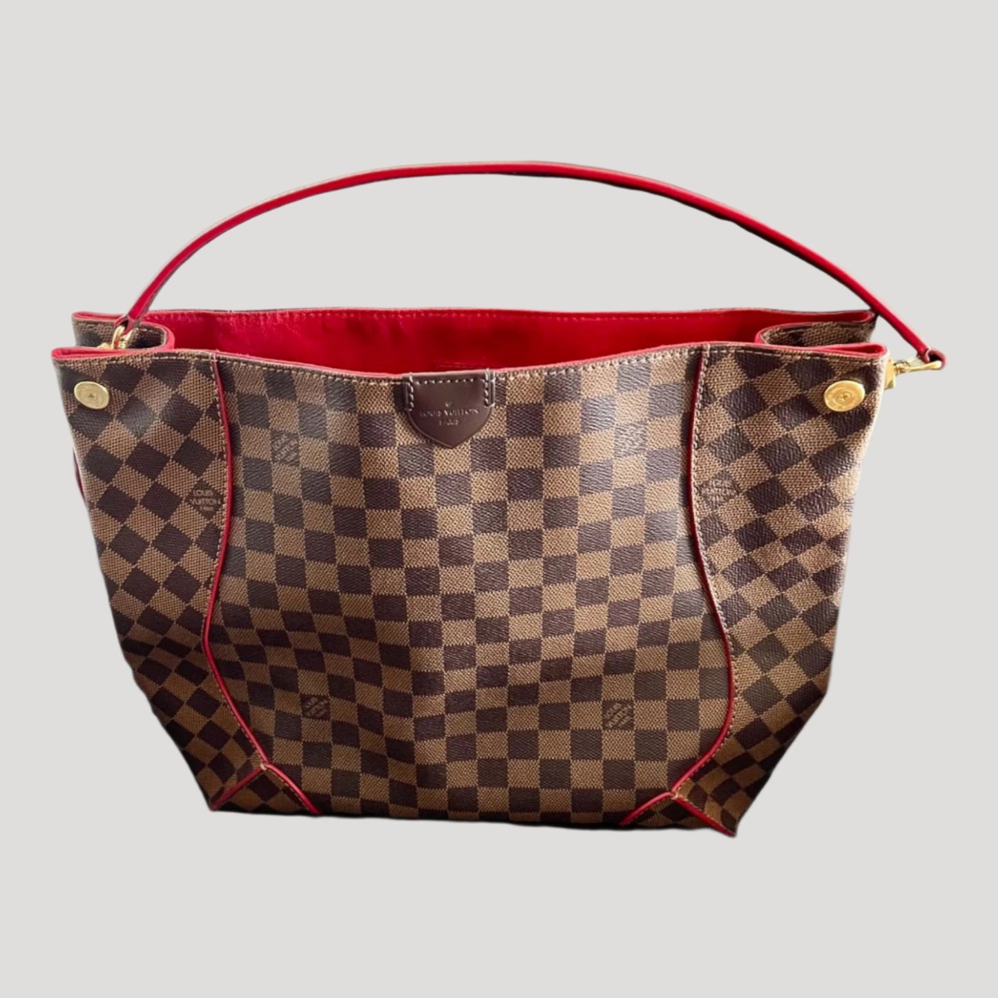Louis Vuitton Caissa Hobo Ebene Cerise Discontinued bag / sac / tasche