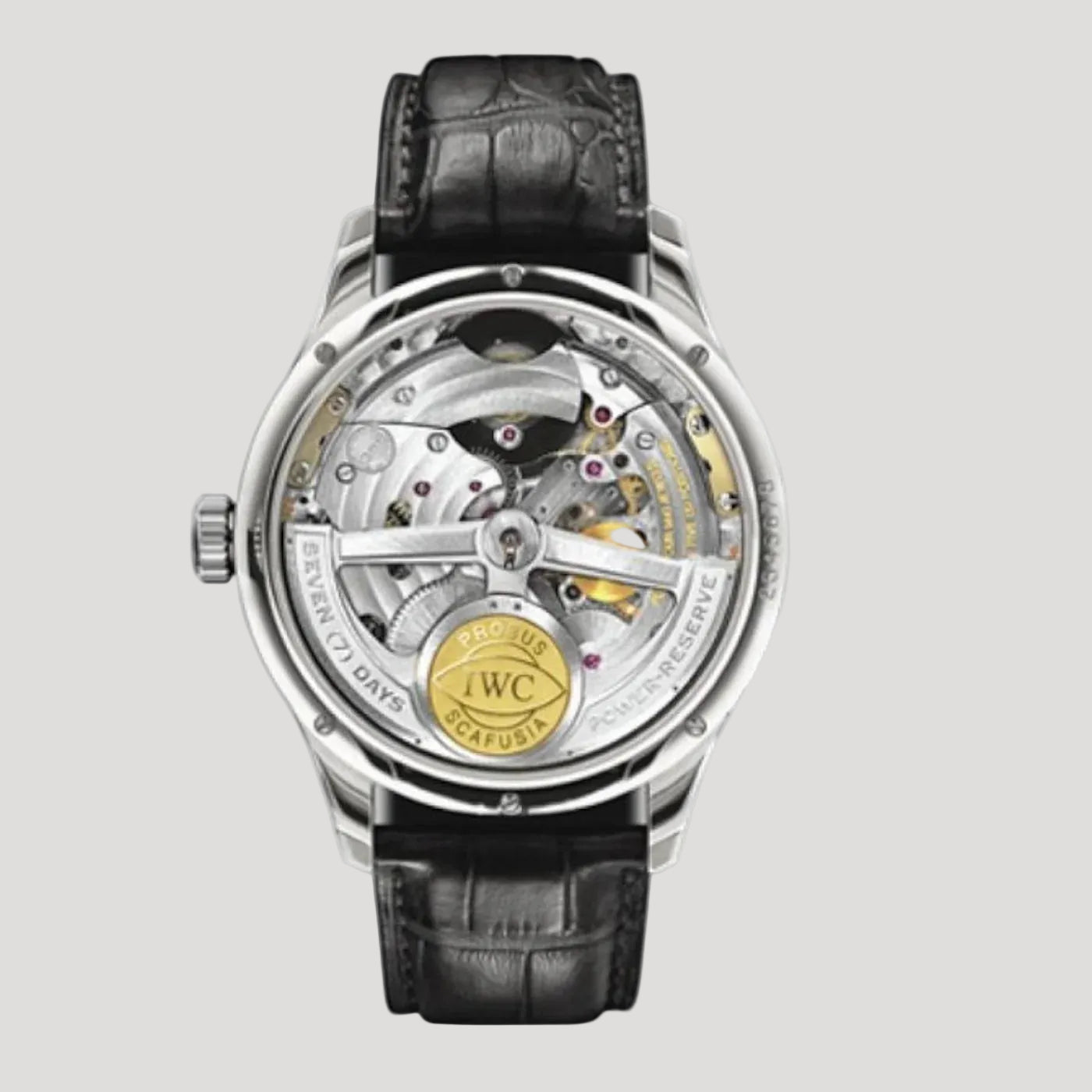IWC Portuguese Tourbillon Mystere Retrograde IW504401 New Full Set