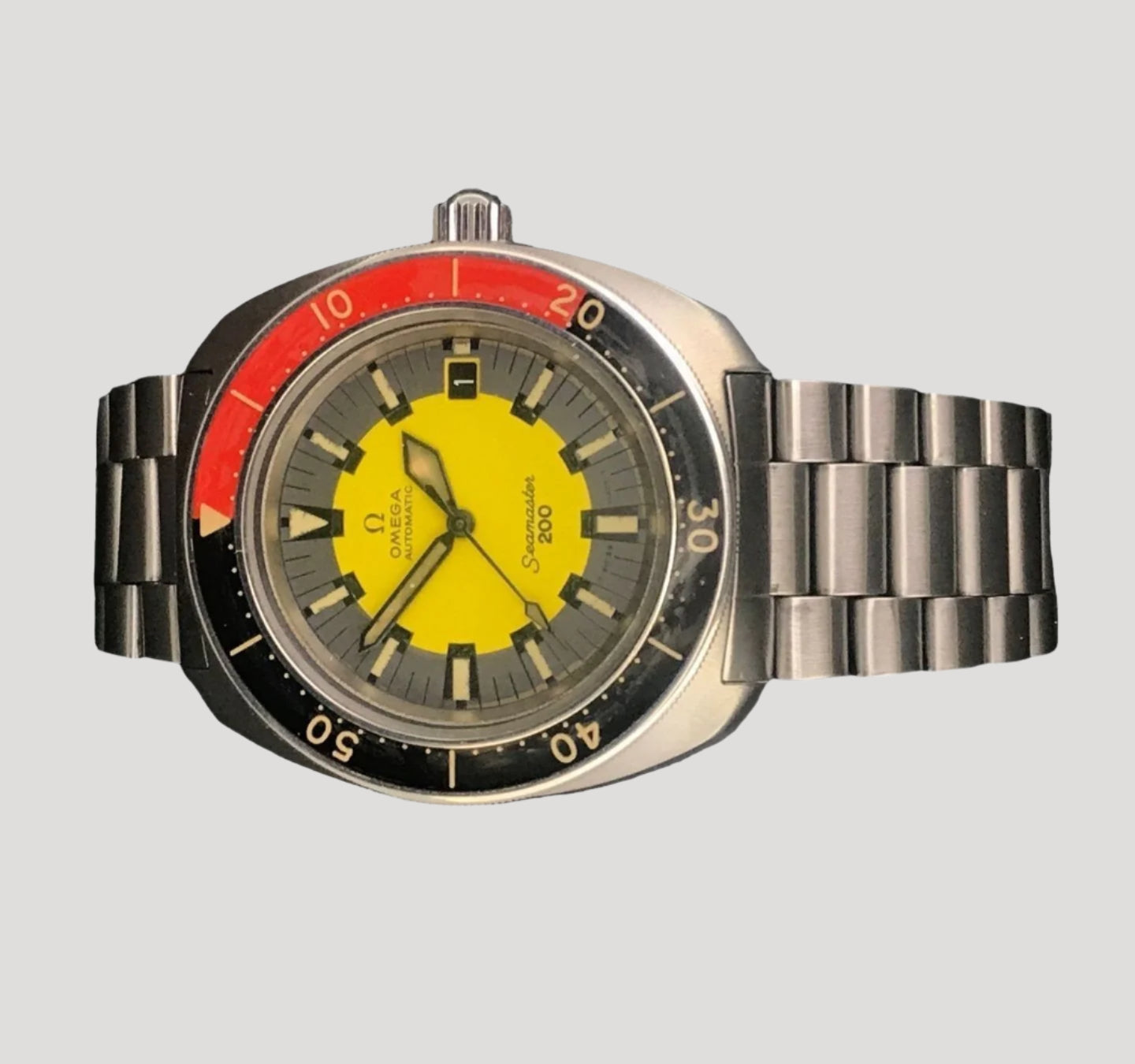 Omega Seamaster 200M "Banana" Ref. 166.068