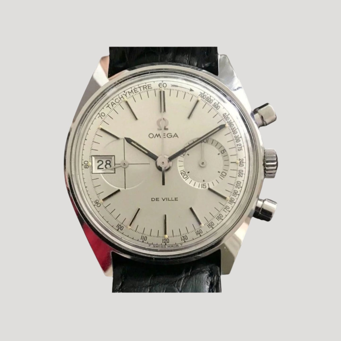 omega de ville-chronograph-vintage-perfect-rare