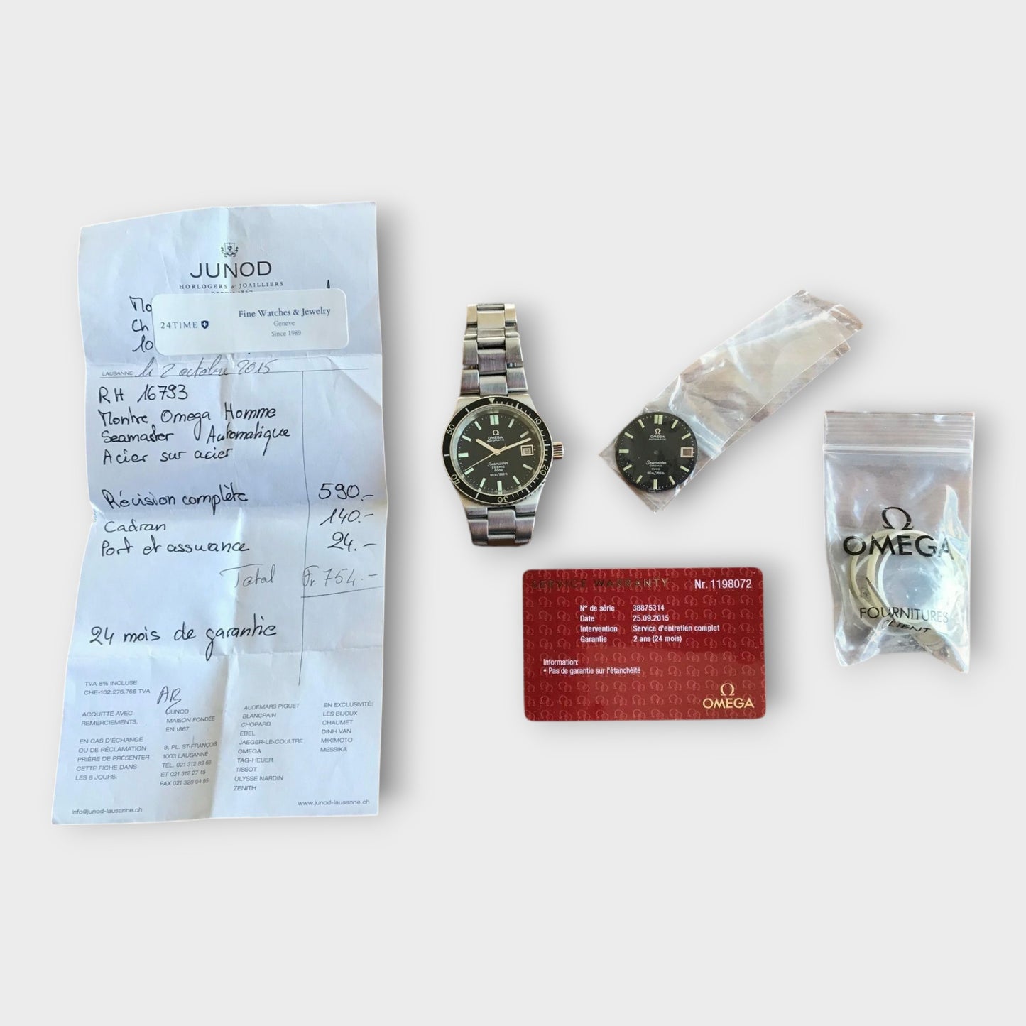 Omega Seamaster Cosmic Diver 60M Perfect' Rare' Ref. 166.137