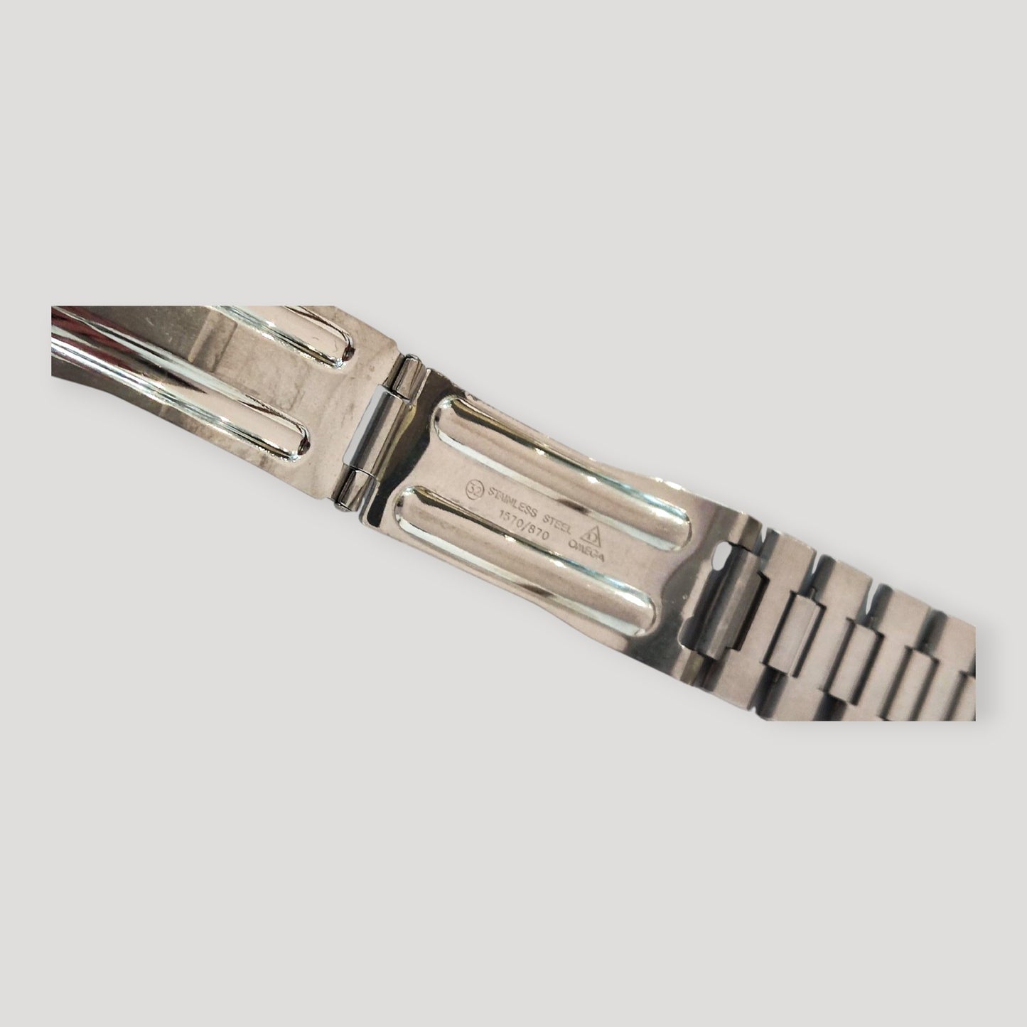 Omega ref 1570870 Vintage Steel Bracelet/ Band/ Strap