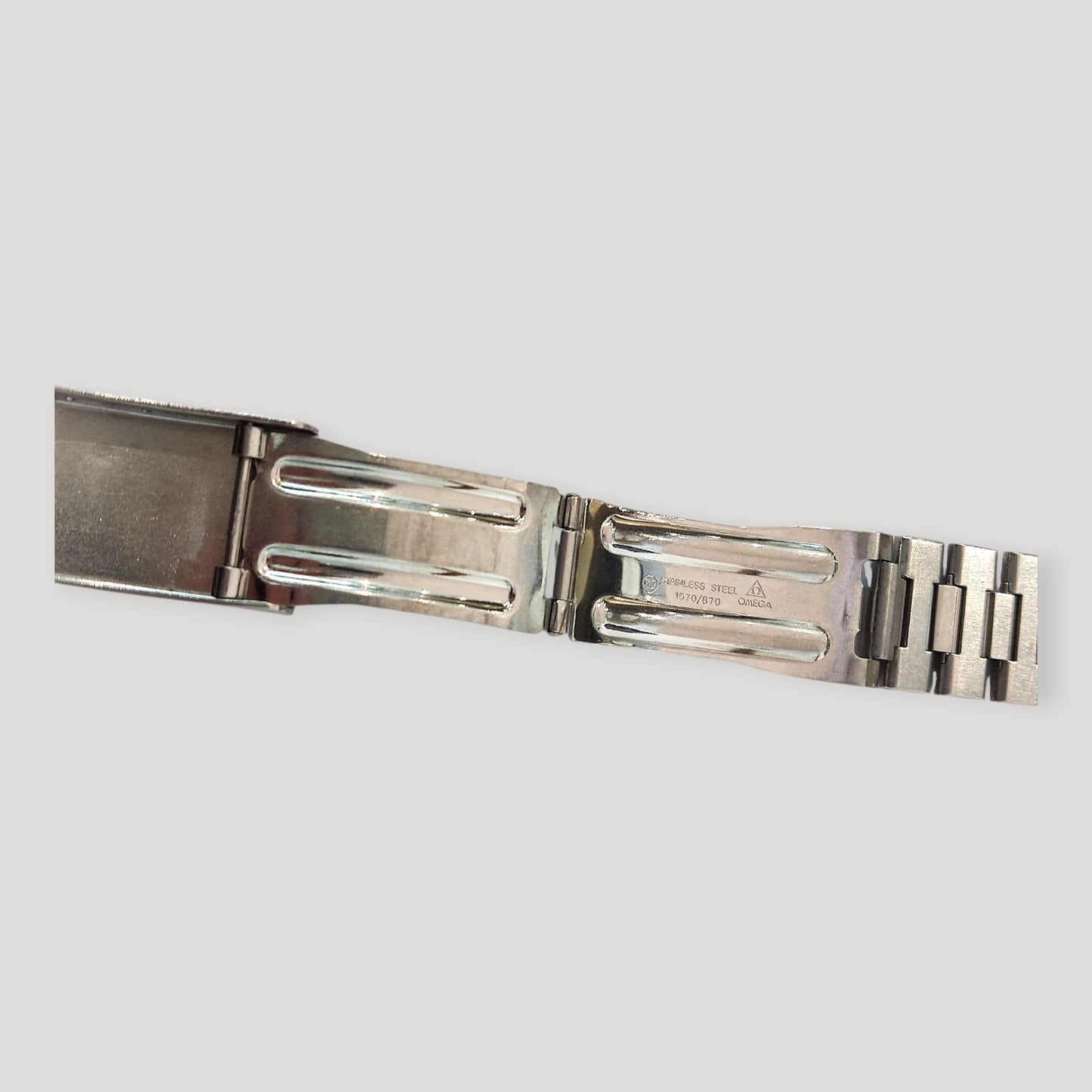 Omega ref 1570870 Vintage Steel Bracelet/ Band/ Strap