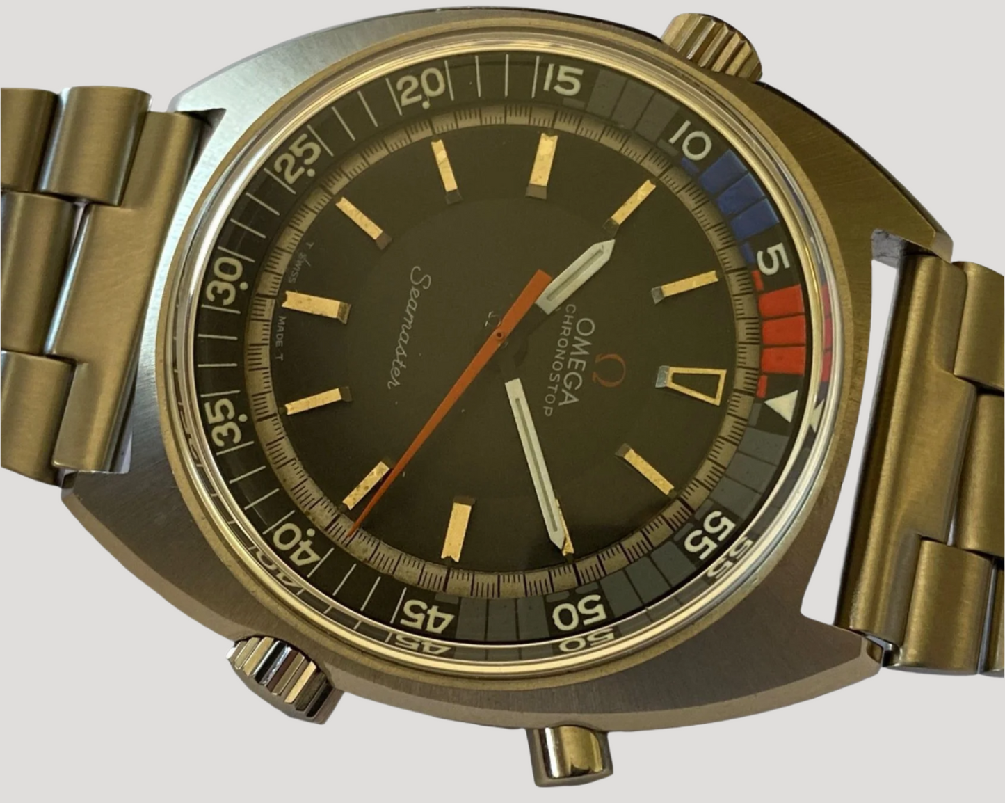 Omega Seamaster Vintage 1968 Seamaster Chronostop Ref.145.008 Mint' Collector