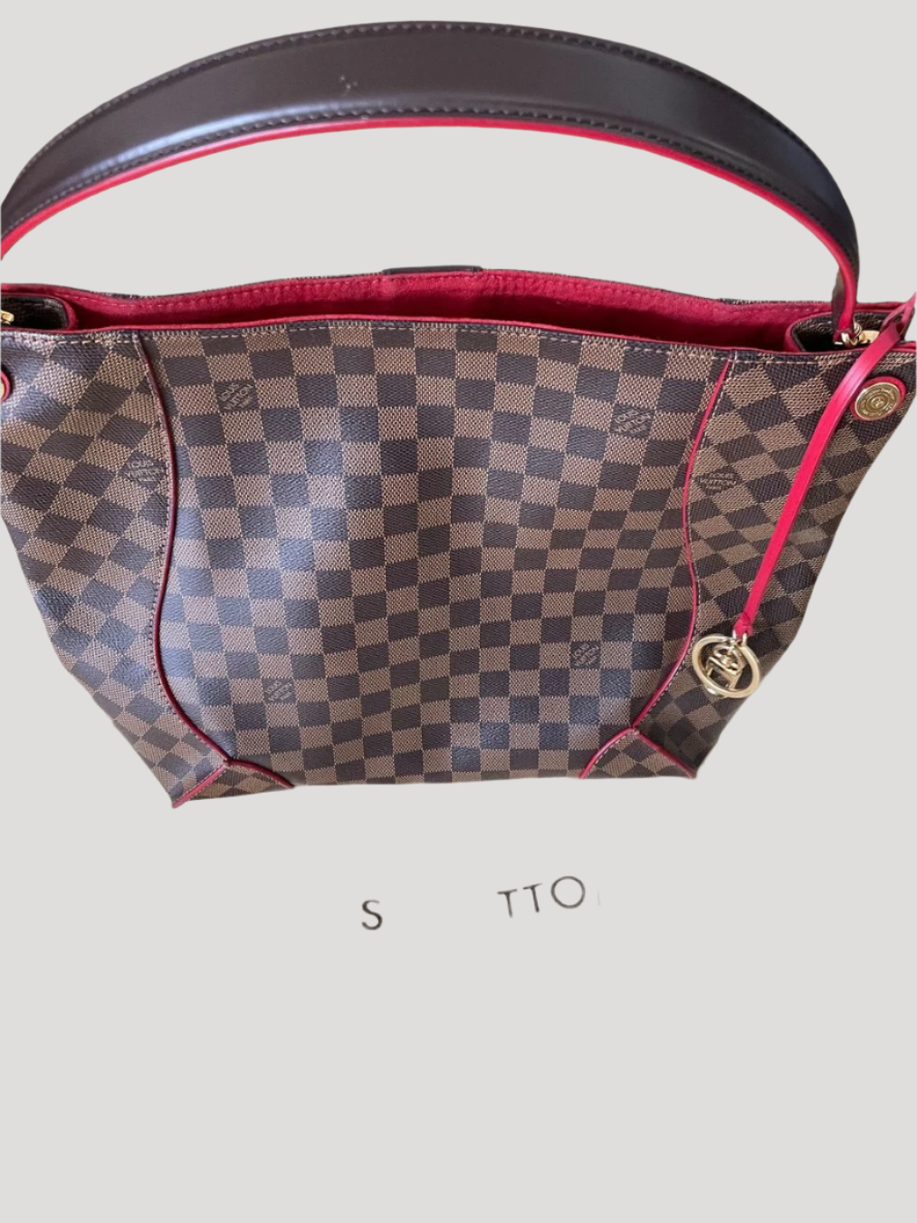 Louis Vuitton Caissa Hobo Ebene Cerise Discontinued bag / sac / tasche