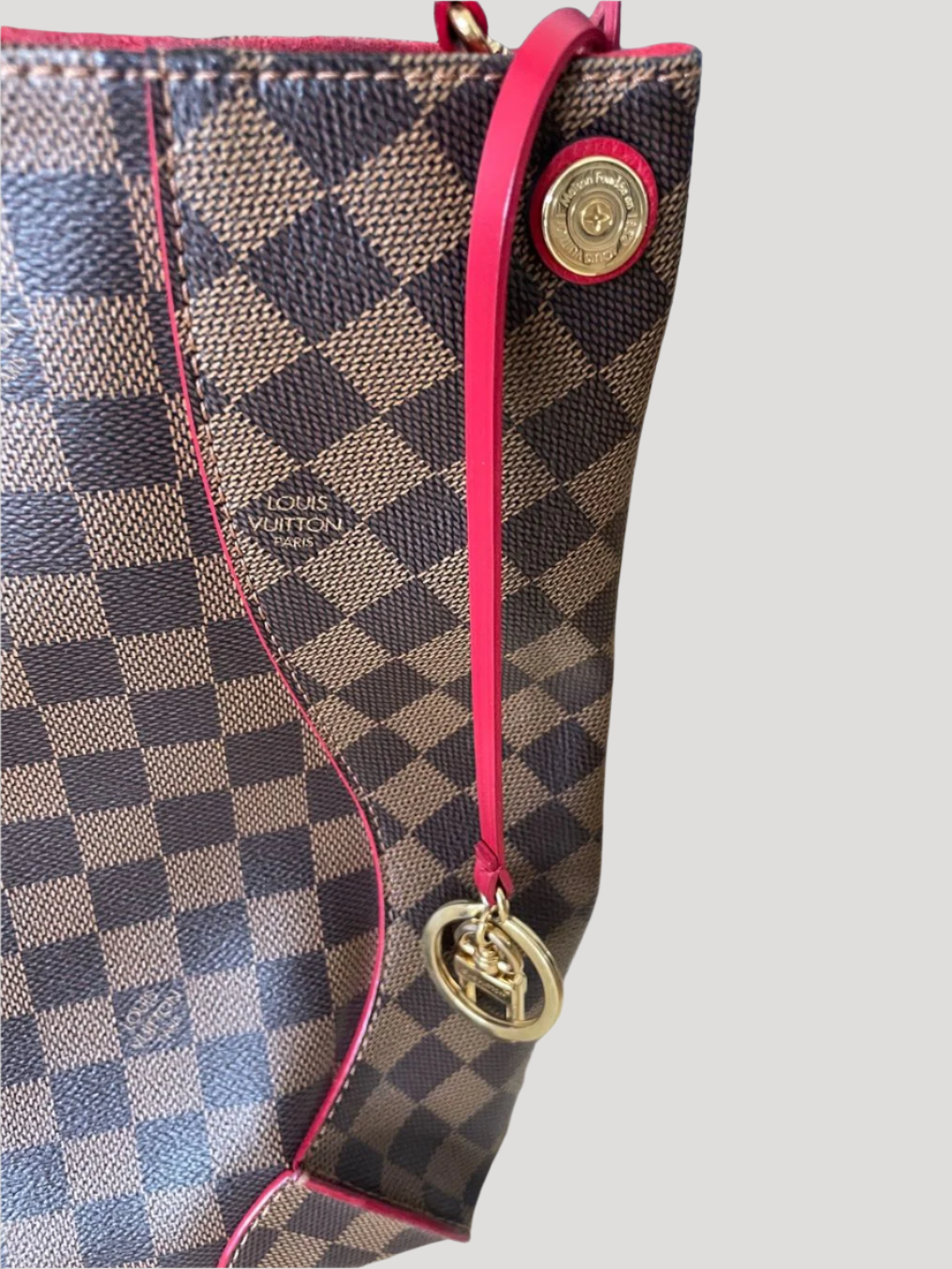 Louis Vuitton Caissa Hobo Ebene Cerise Discontinued bag / sac / tasche