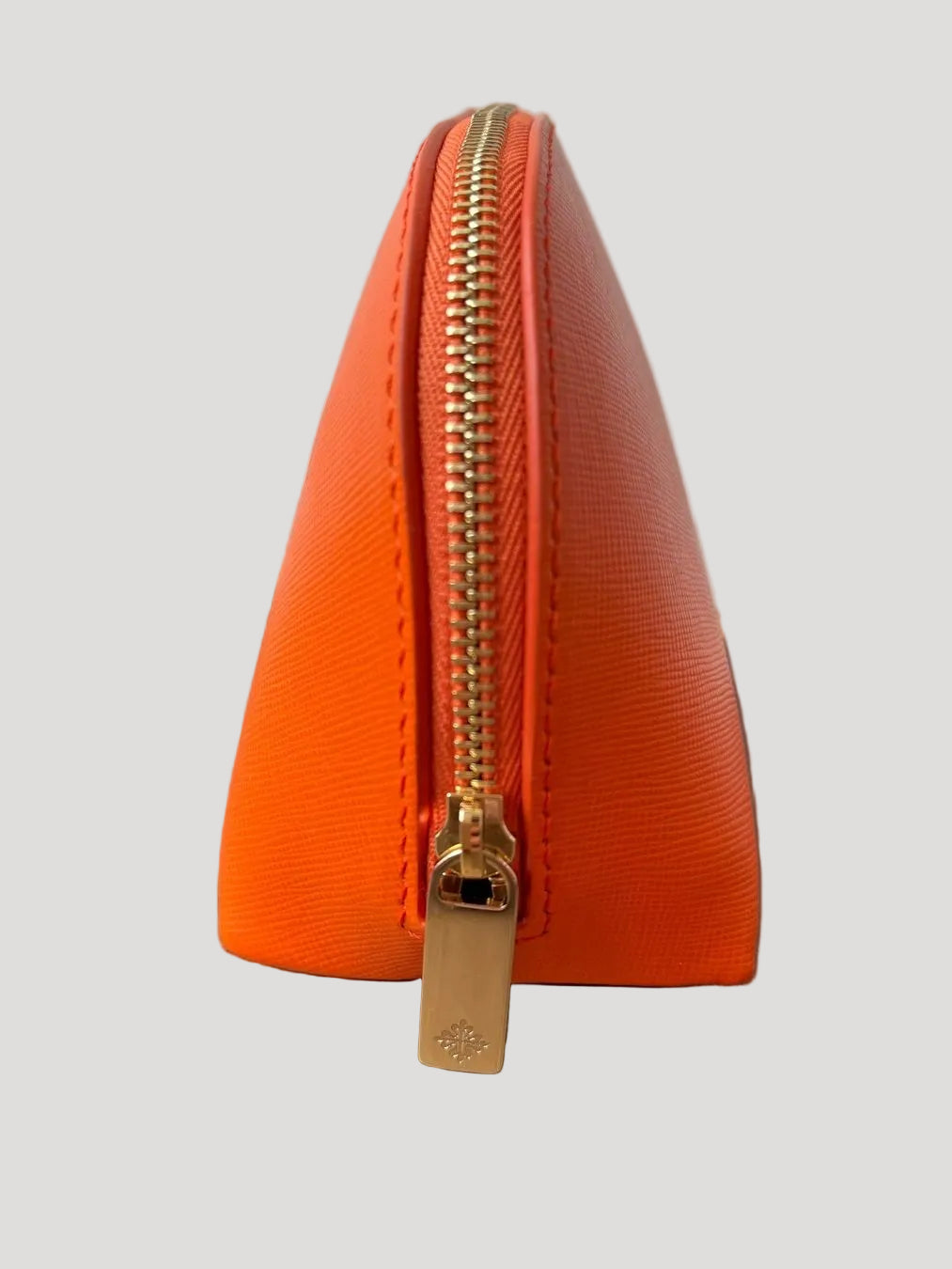 Patek Philippe New Travel Ladies' Orange Leather Bag / Pochette / Trousse